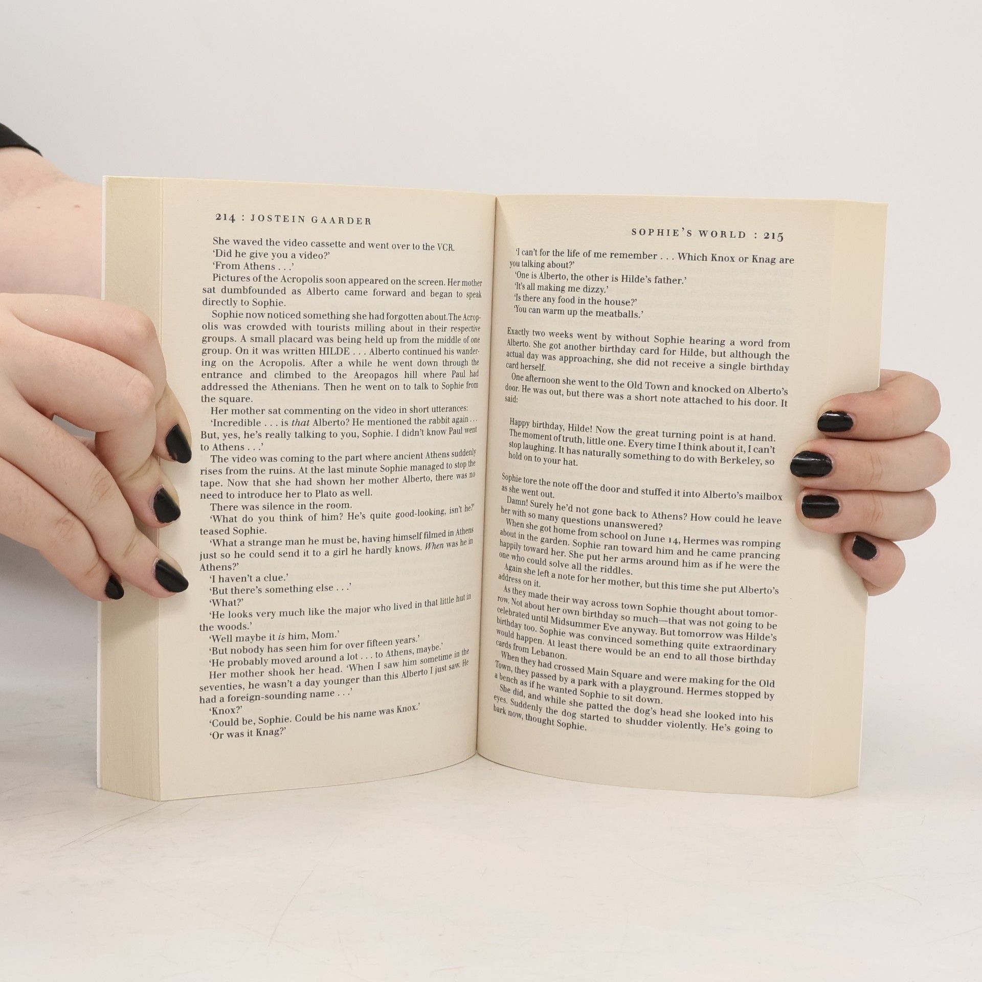 Jostein Gaarder Sophie's World