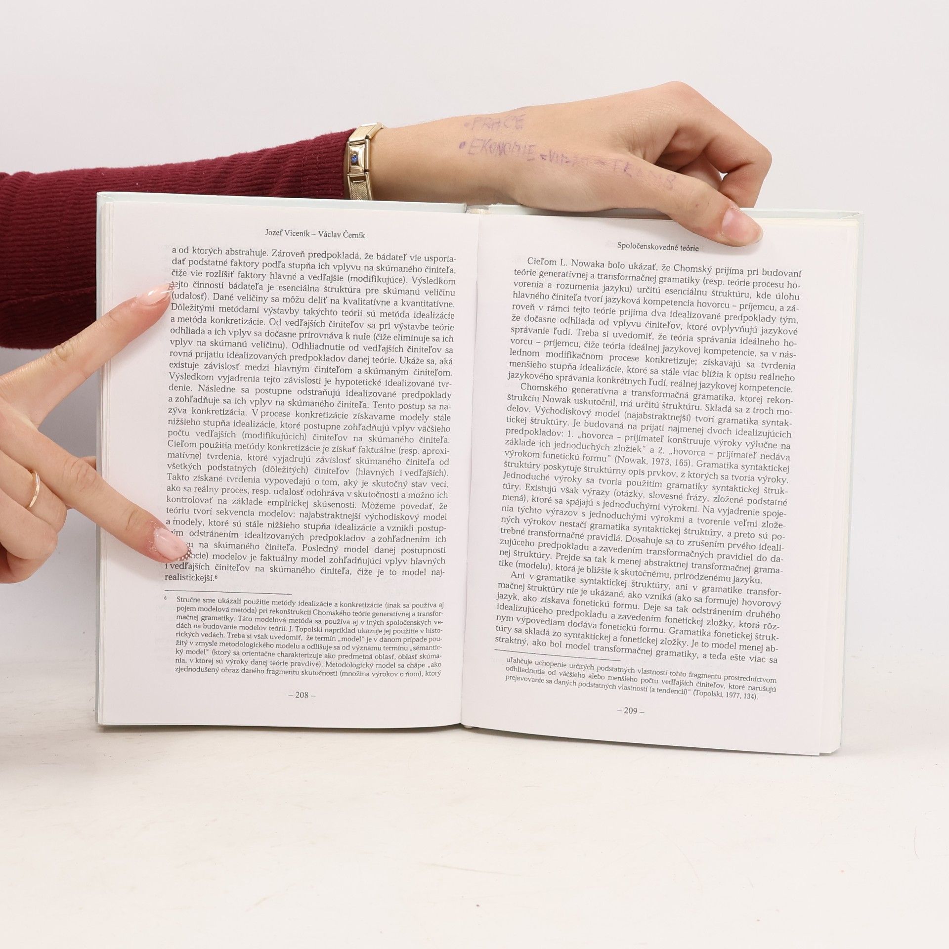 Jozef Viceník Zákon, explanácia a interpretácia v spoločenských vedách