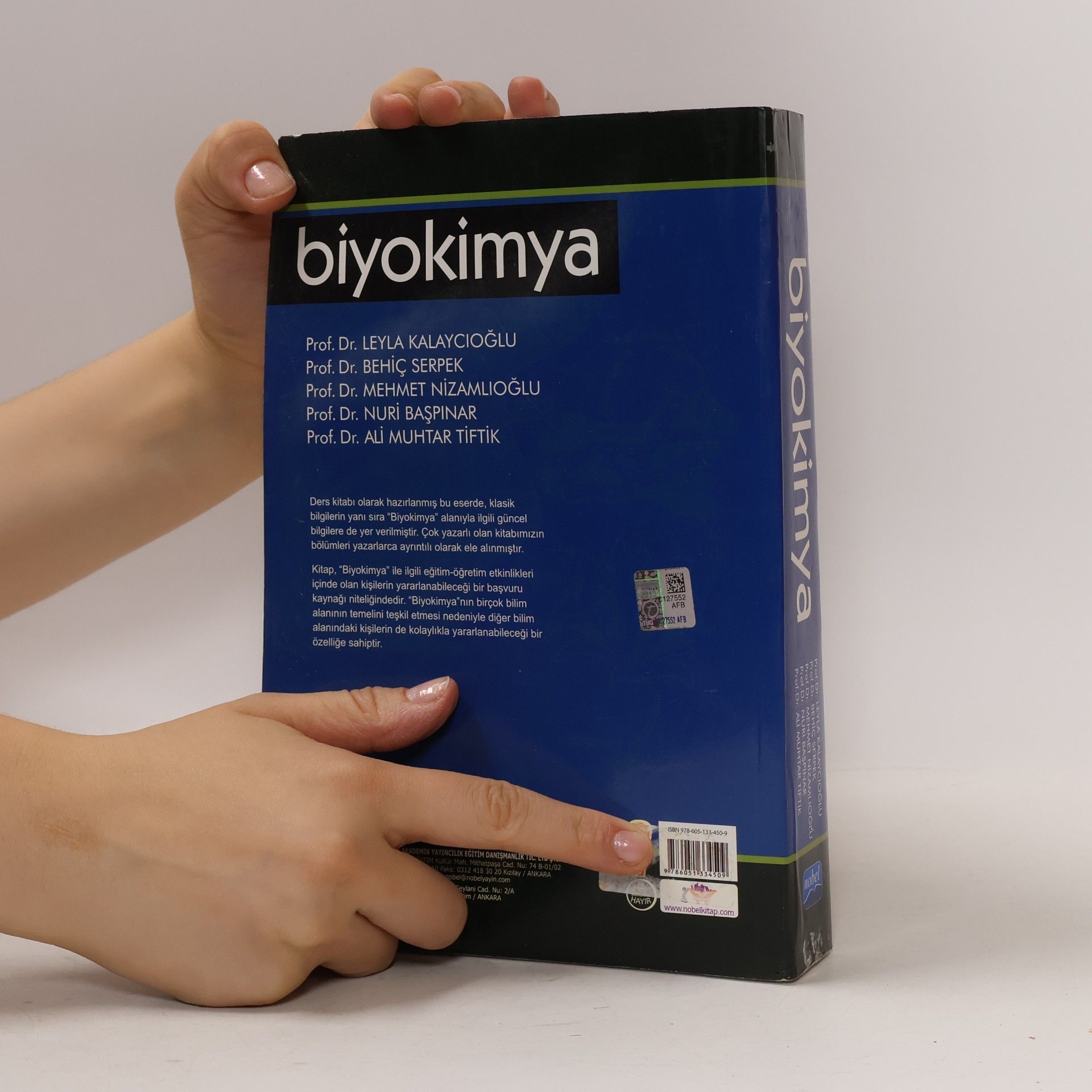 Leyla Kalaycıoğlu Biyokimya - 5. Baskı