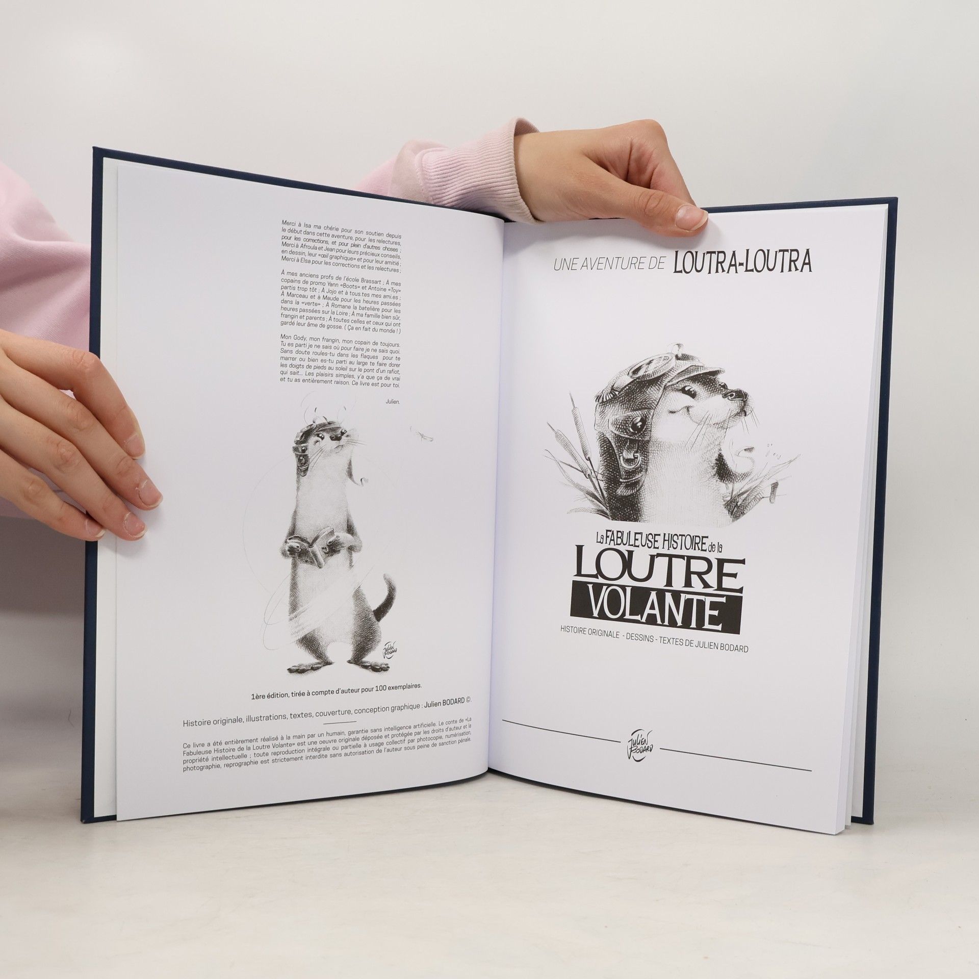 Julien Bodard La Fabuleuse Histoire de la Loutre Volante