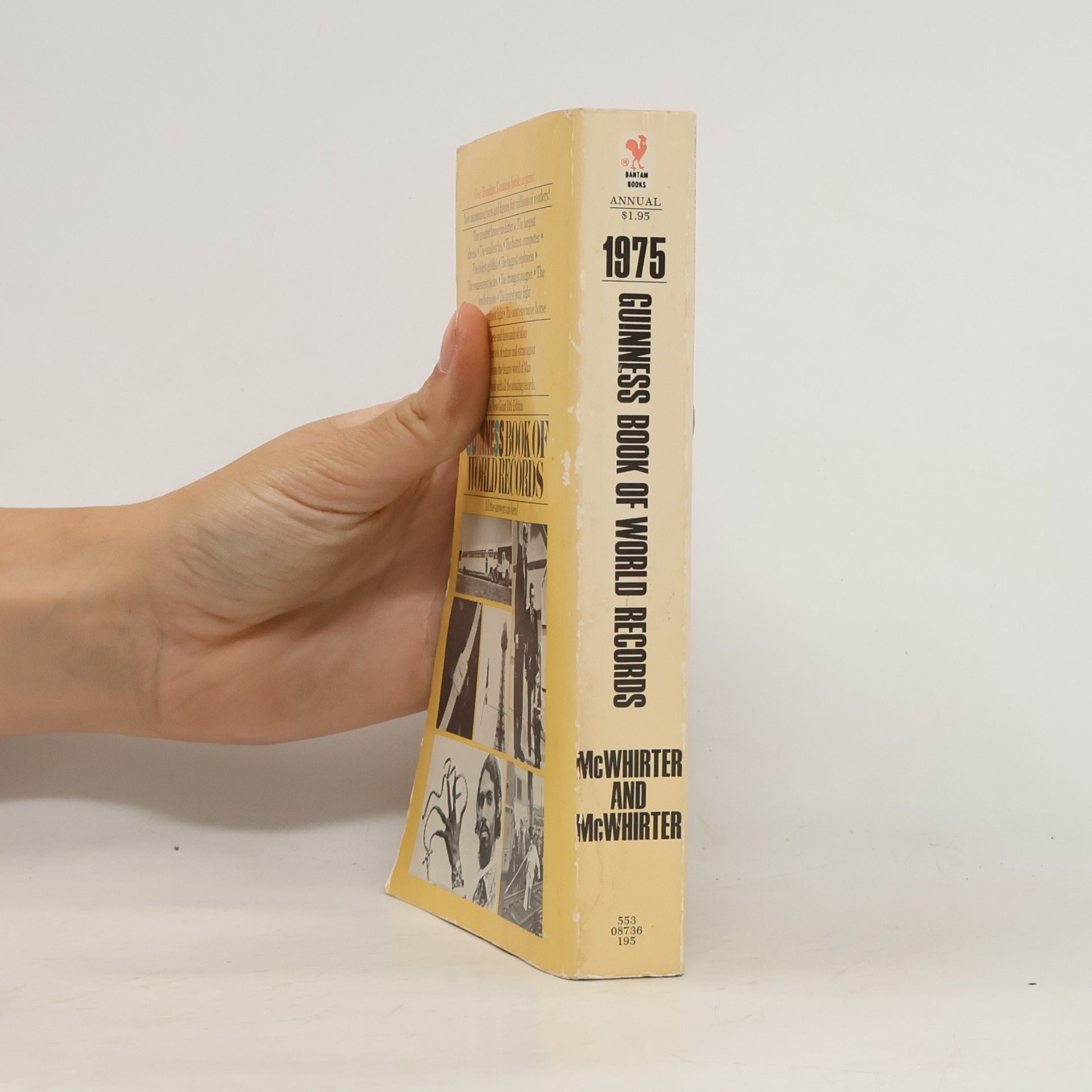 Norris McWhirter The Guinness Book of World Records 1975