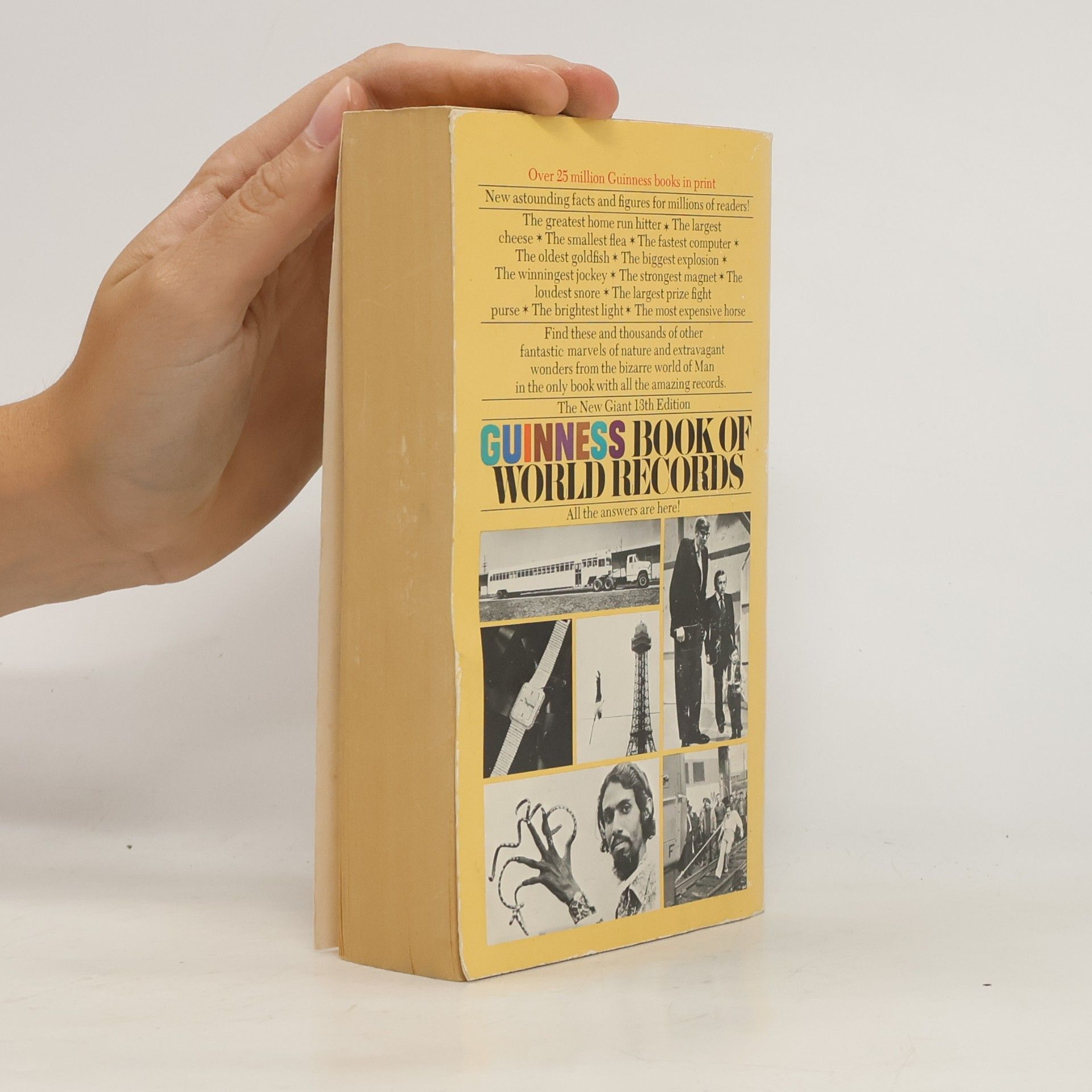 Norris McWhirter The Guinness Book of World Records 1975