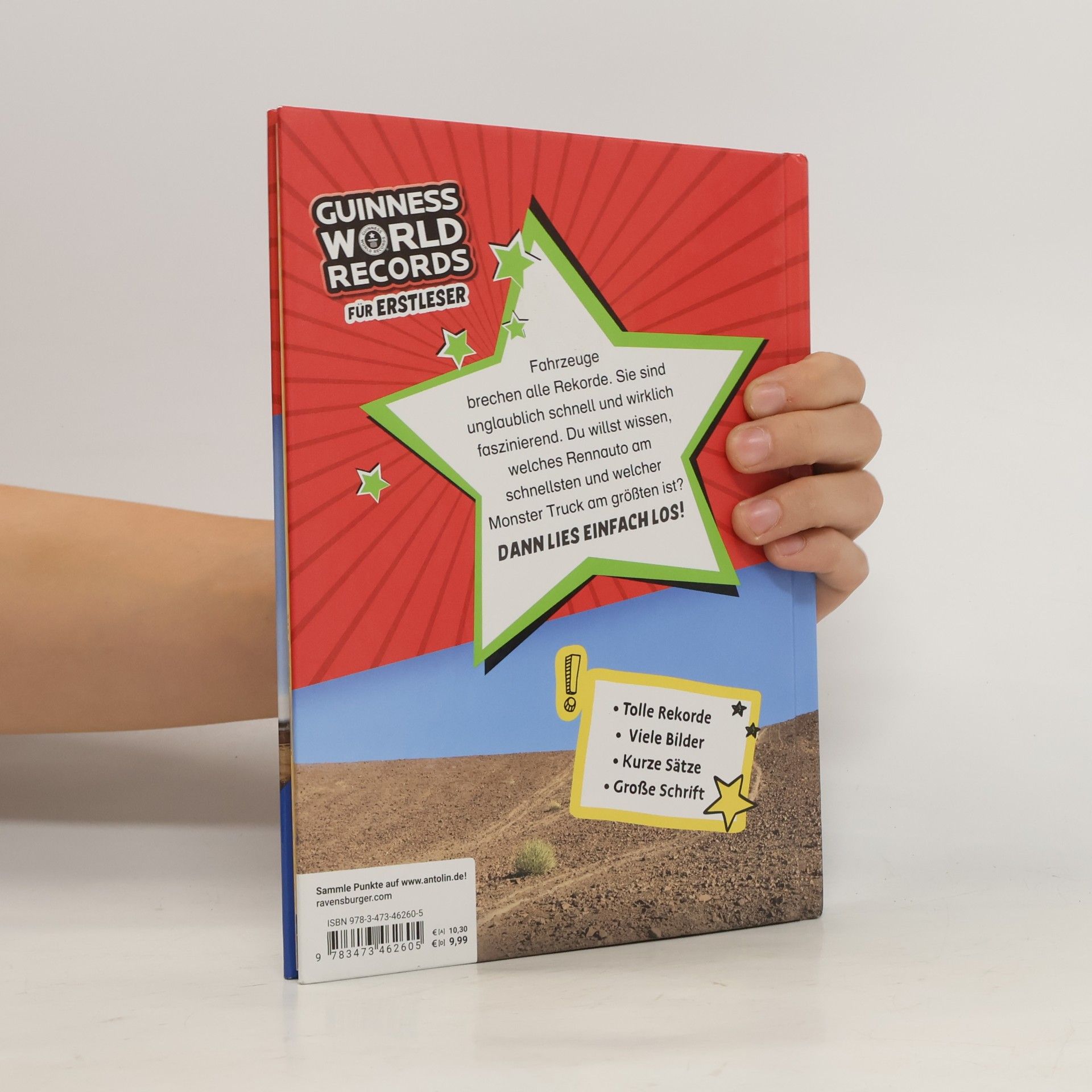 Guinness world records für Erstleser - Fahrzeuge