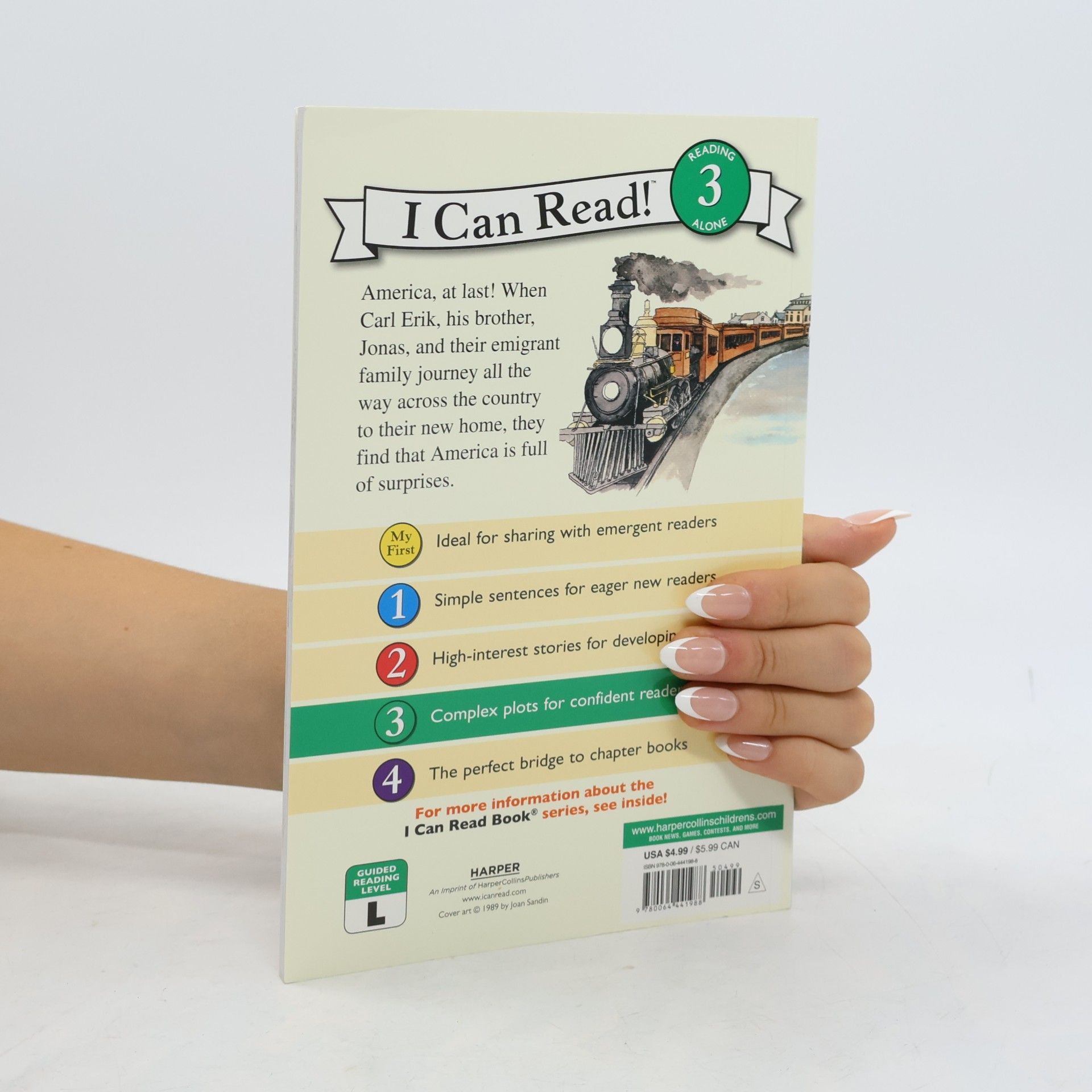 Joan Sandin I Can Read! - 3: The Long Way Westward