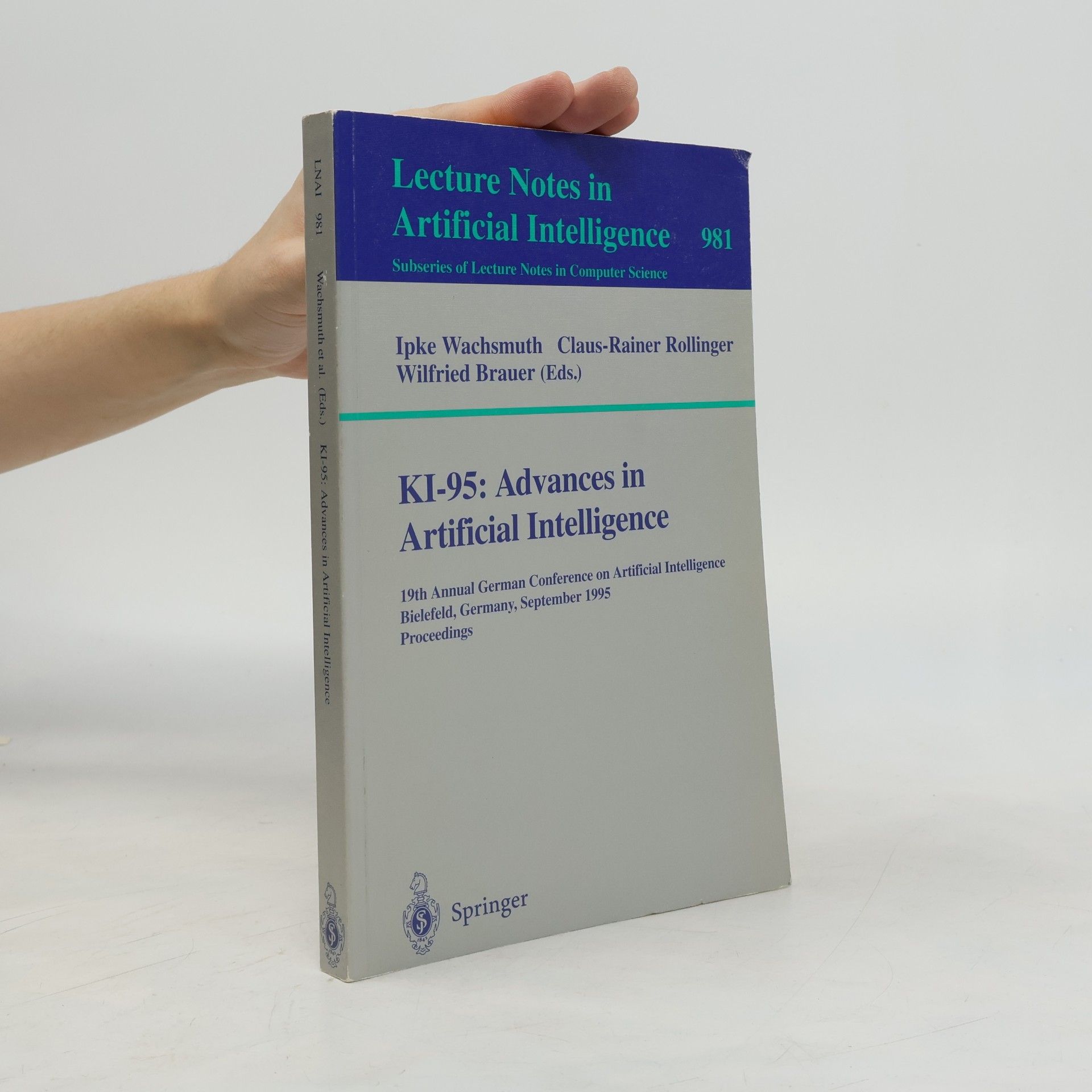 Ipke Wachsmuth Advances in artificial intelligence