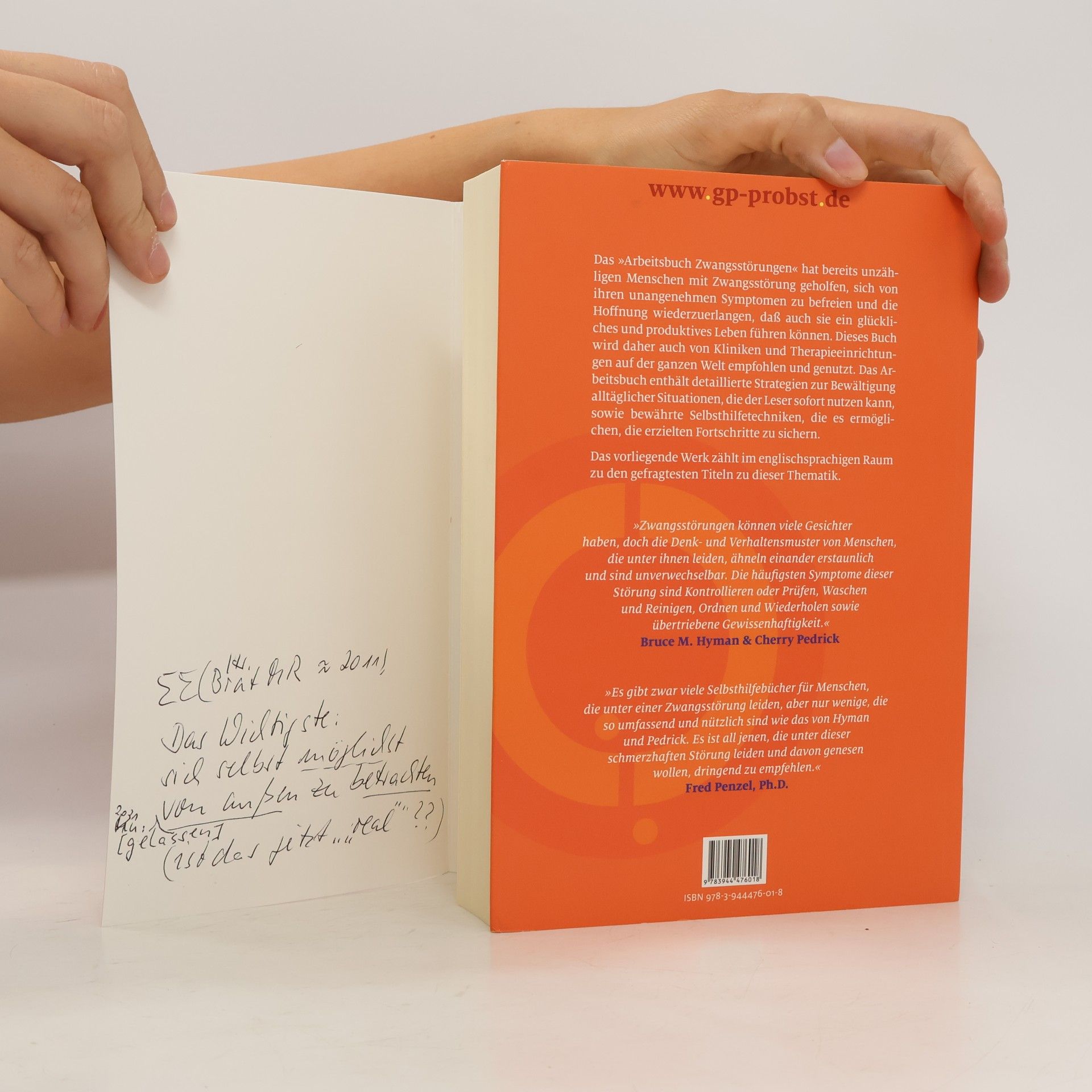 Bruce M. Hyman Arbeitsbuch Zwangsstörungen