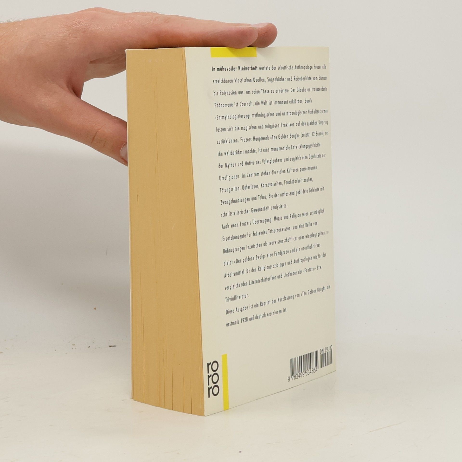 James Frazer Der goldene Zweig