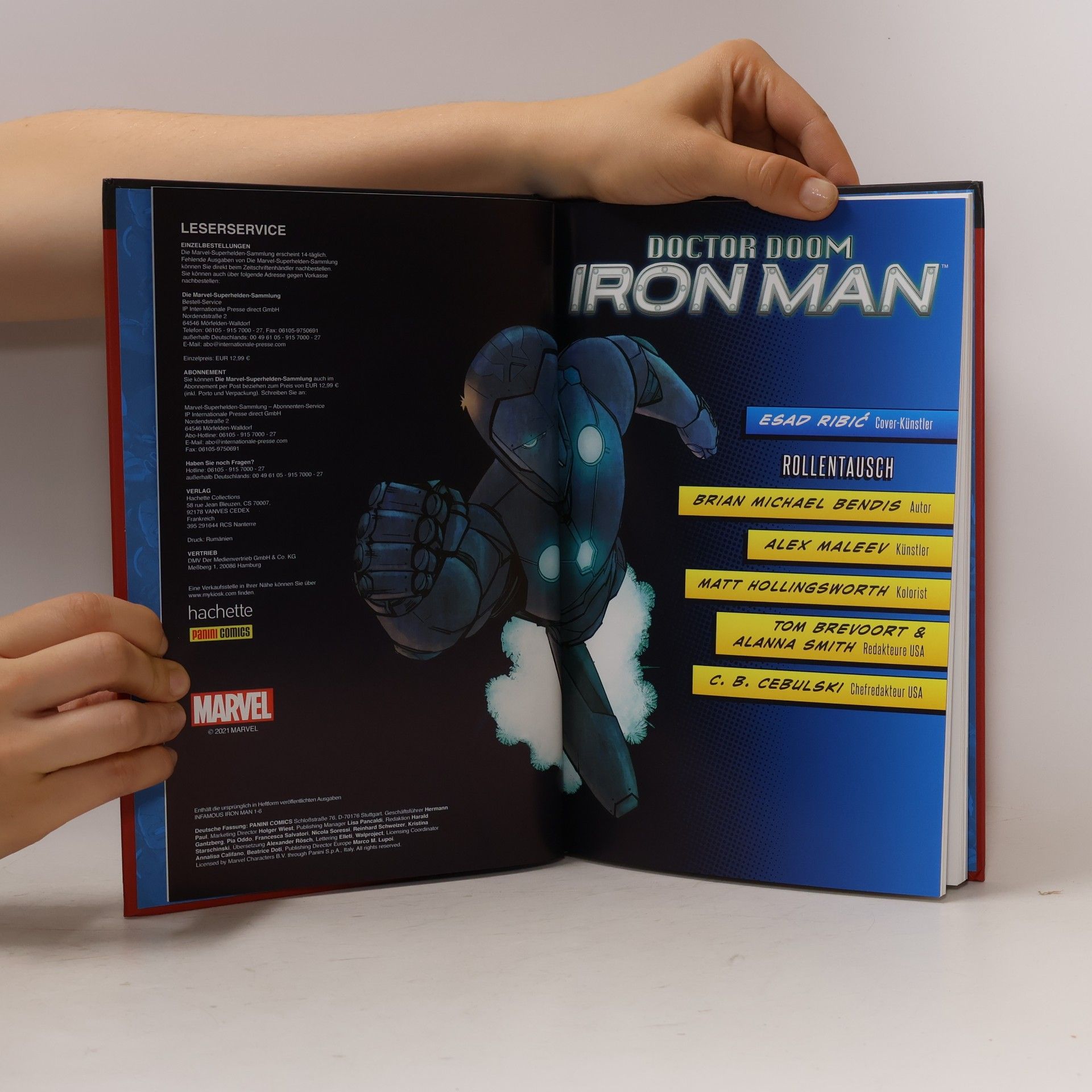 Bendis M. Brian Marvel - Die Superhelden-Sammlung 117. Doctor Doom: Iron Man