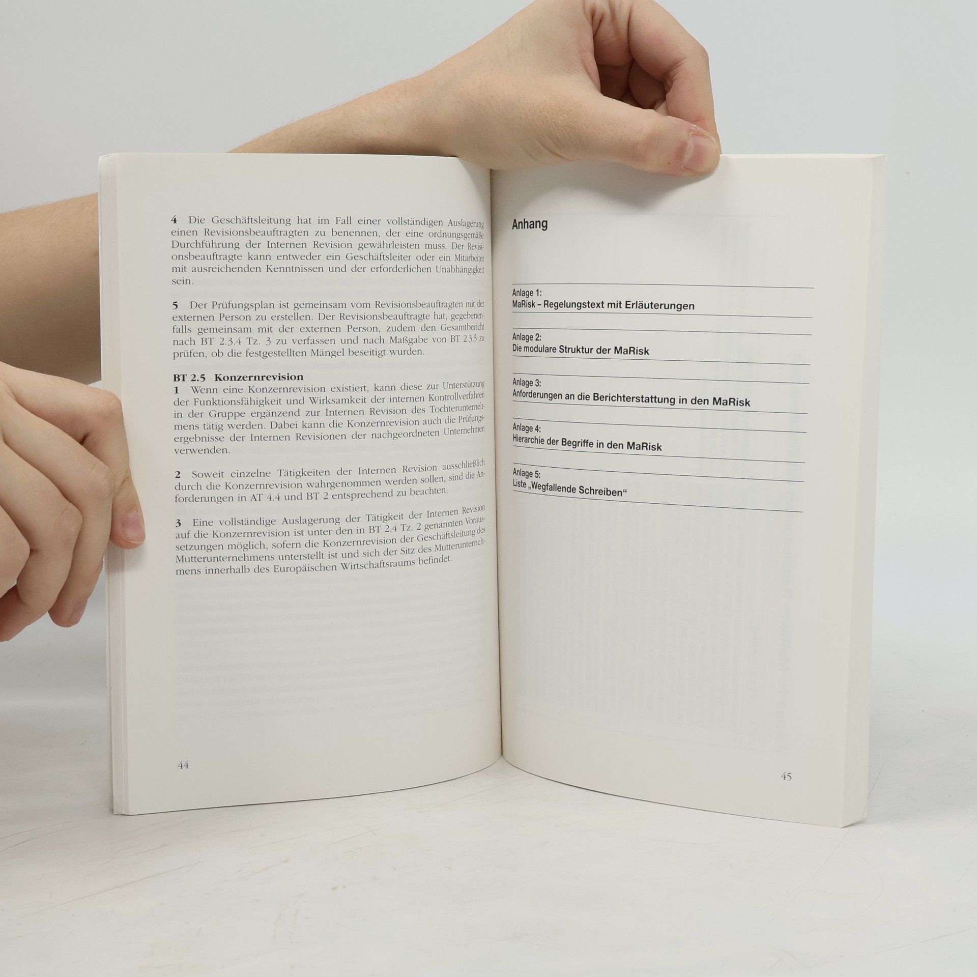 Mindestanforderungen an das Risikomanagement