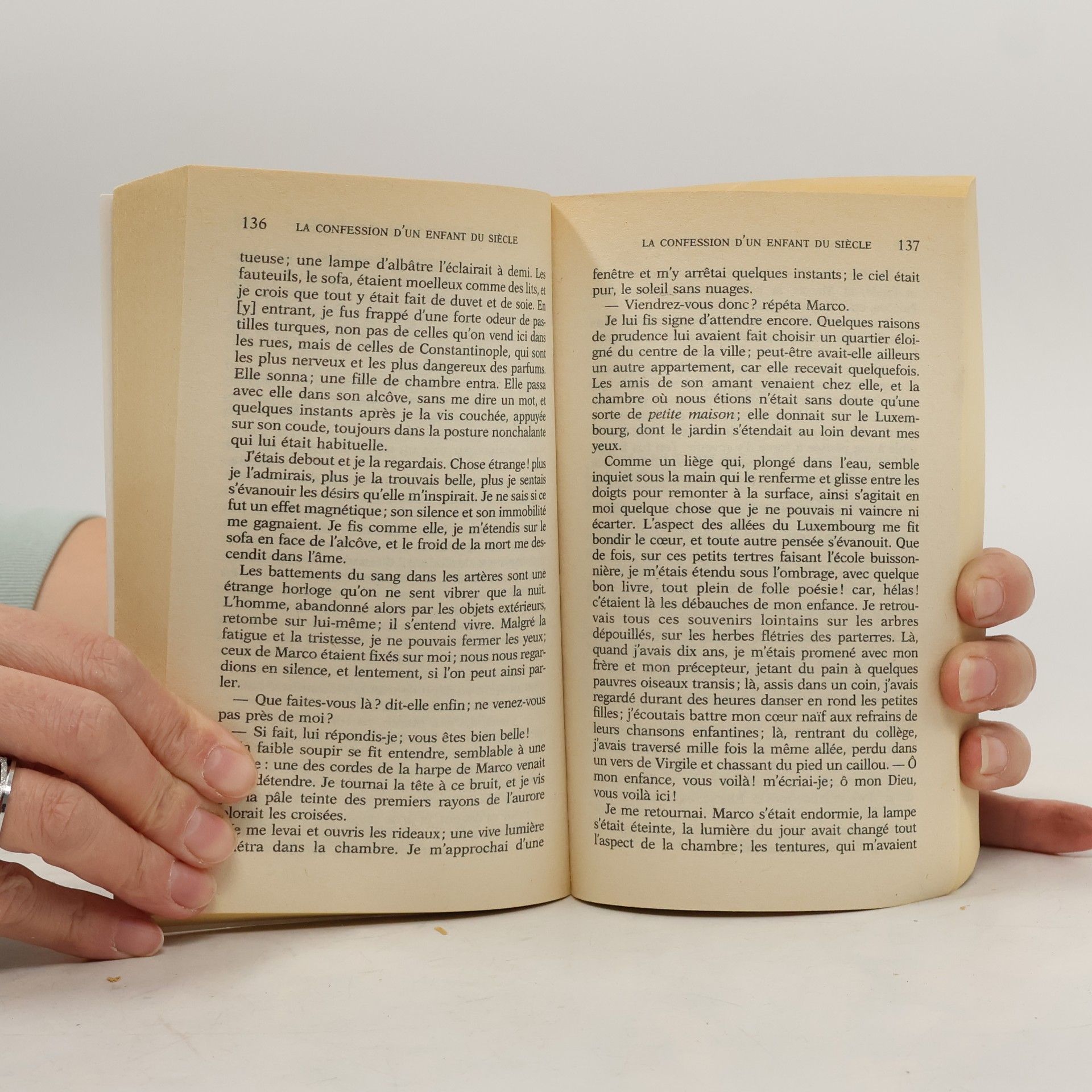 Alfred de Musset La confession d'un enfant du siécle