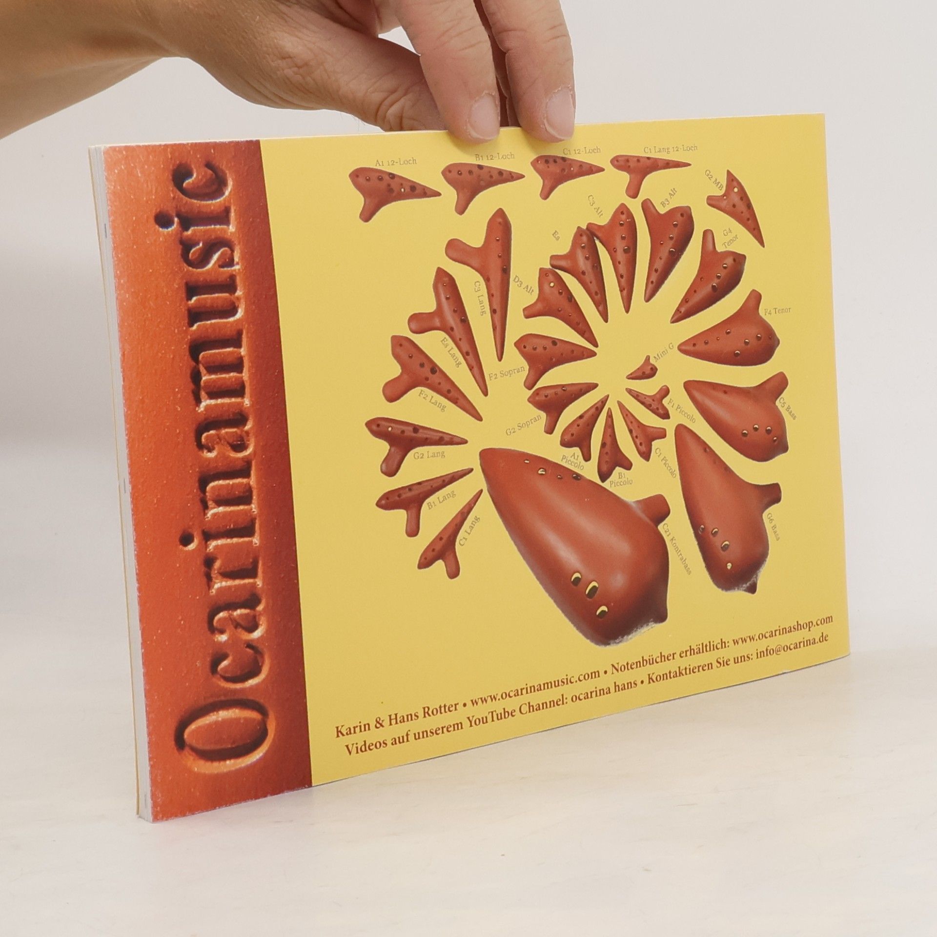 Johann Rotter Anleitung zum Spiel auf der Ocarina – 12-Loch Edition / Introduction to Playing the Ocarina – 12-Hole Edition
