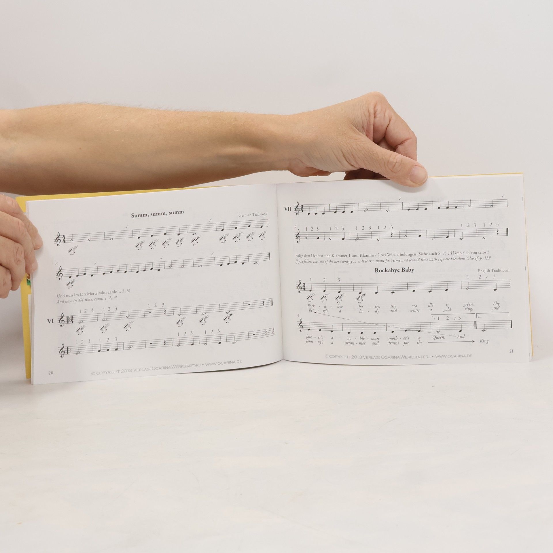 Johann Rotter Anleitung zum Spiel auf der Ocarina – 12-Loch Edition / Introduction to Playing the Ocarina – 12-Hole Edition
