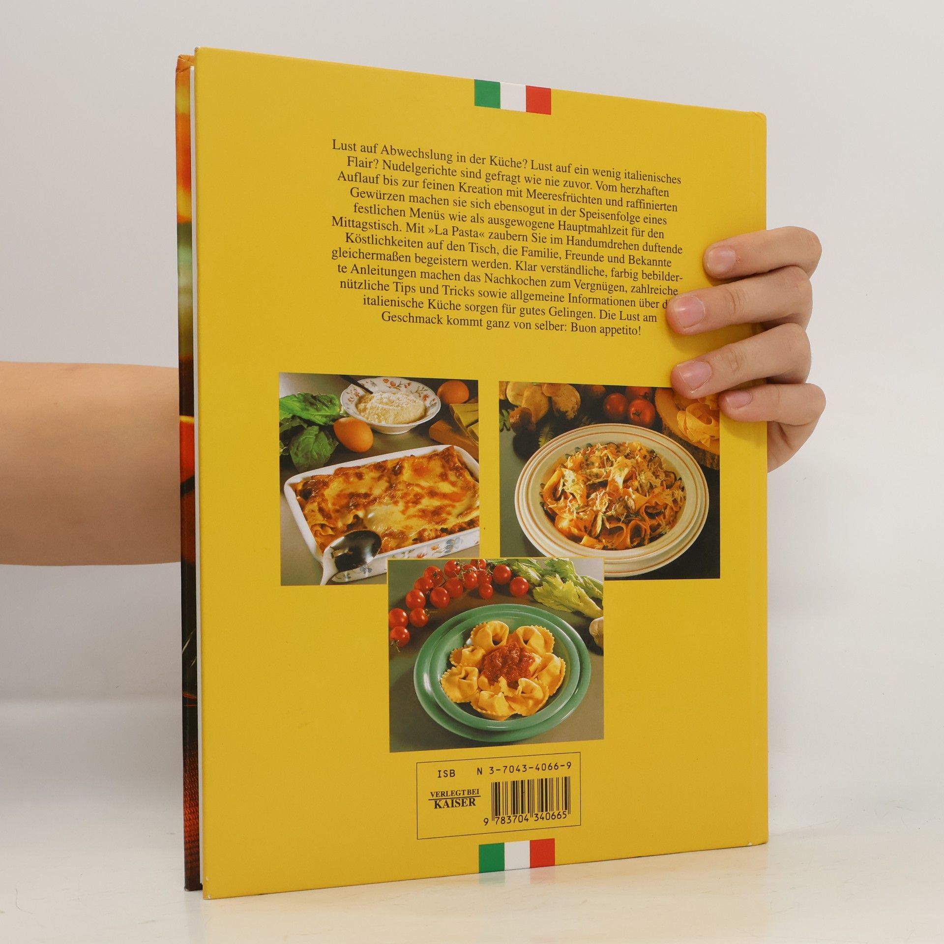 Achille Bucciotti La pasta. Die besten original italienischen Nudelgerichte