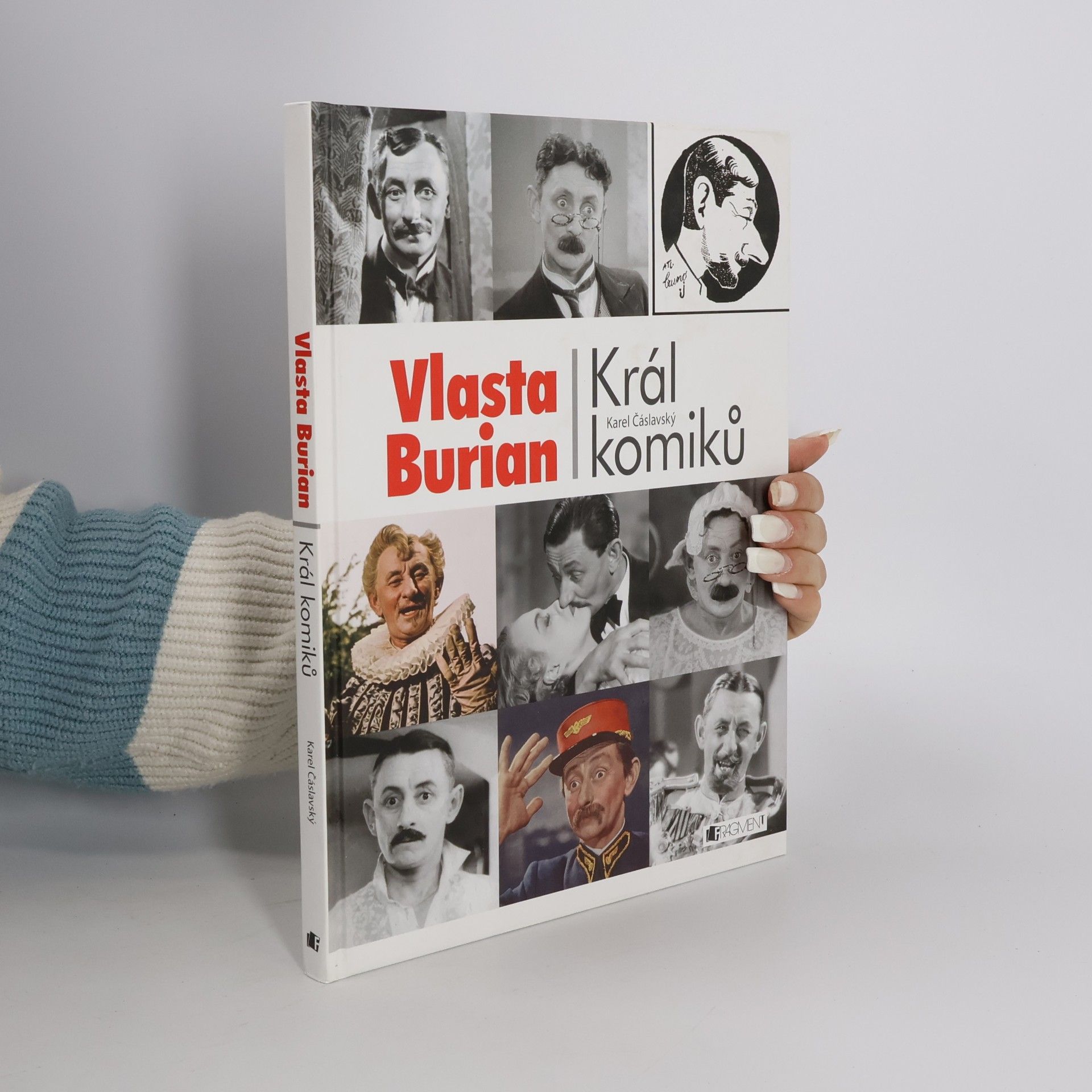 Karel Čáslavský Vlasta Burian - král komiků