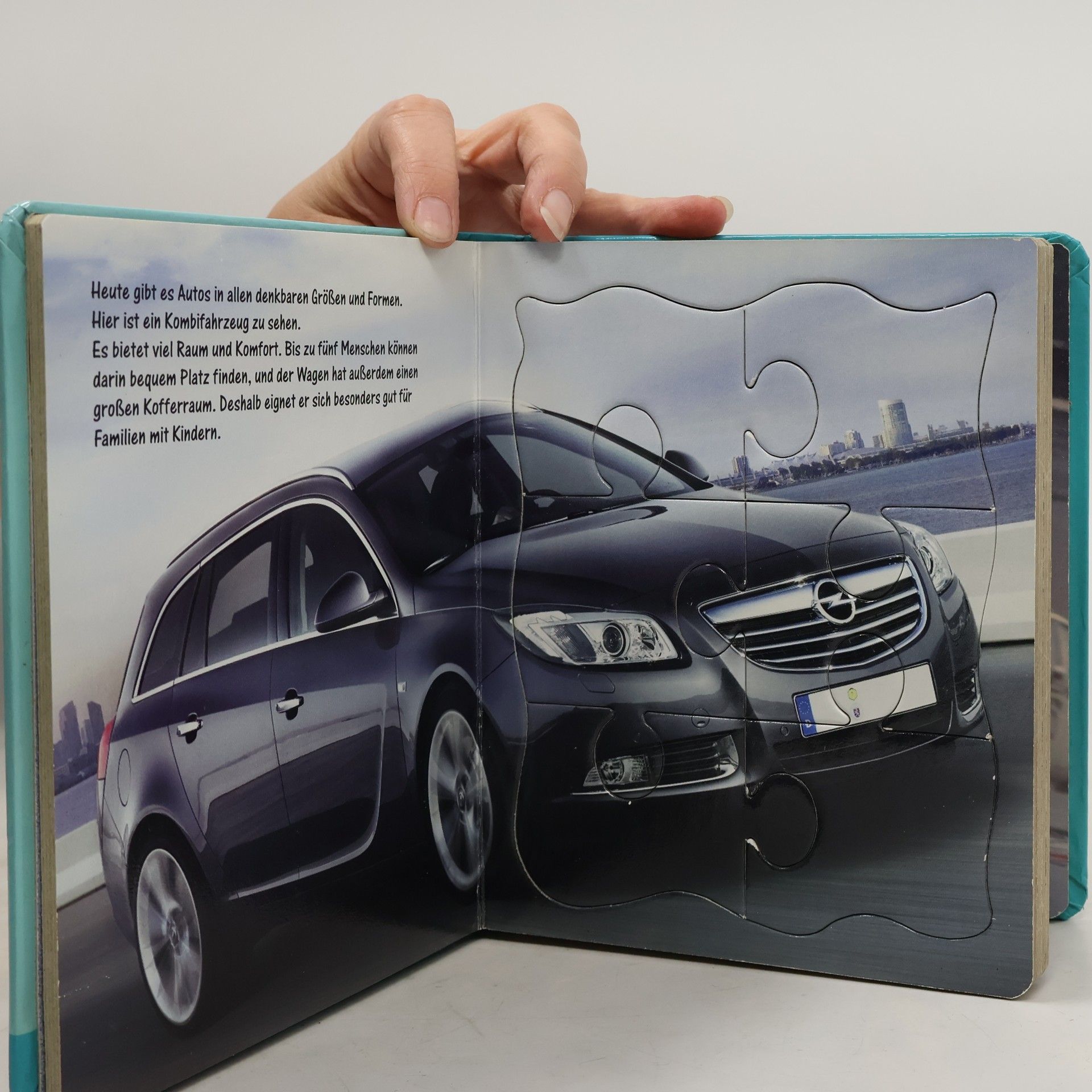Autorenkollektiv Autos 1 Buch mit 6 Puzzles
