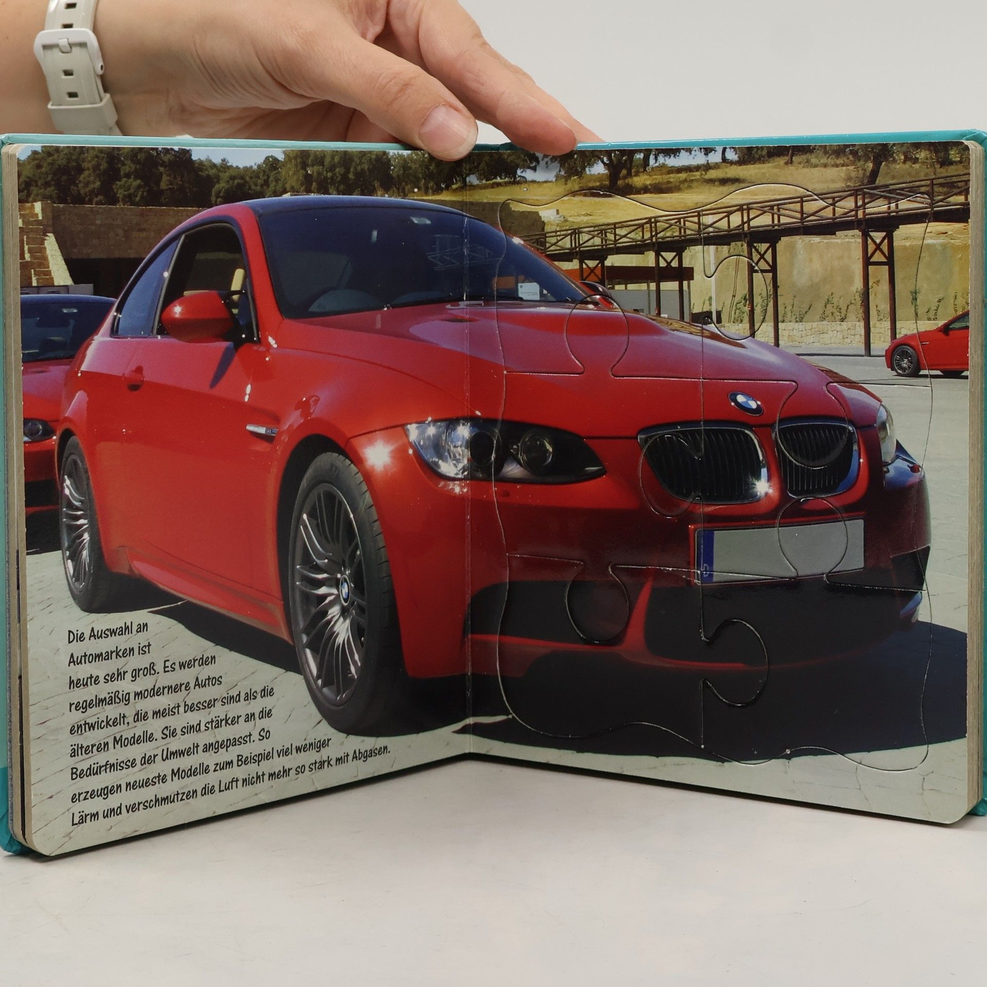 Autorenkollektiv Autos 1 Buch mit 6 Puzzles