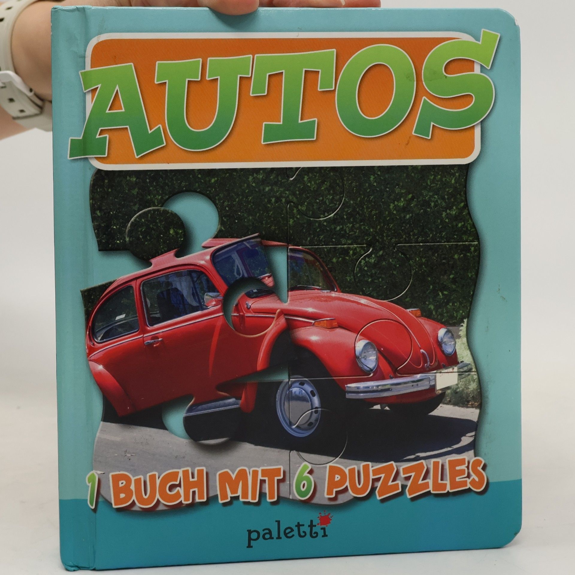 Autorenkollektiv Autos 1 Buch mit 6 Puzzles