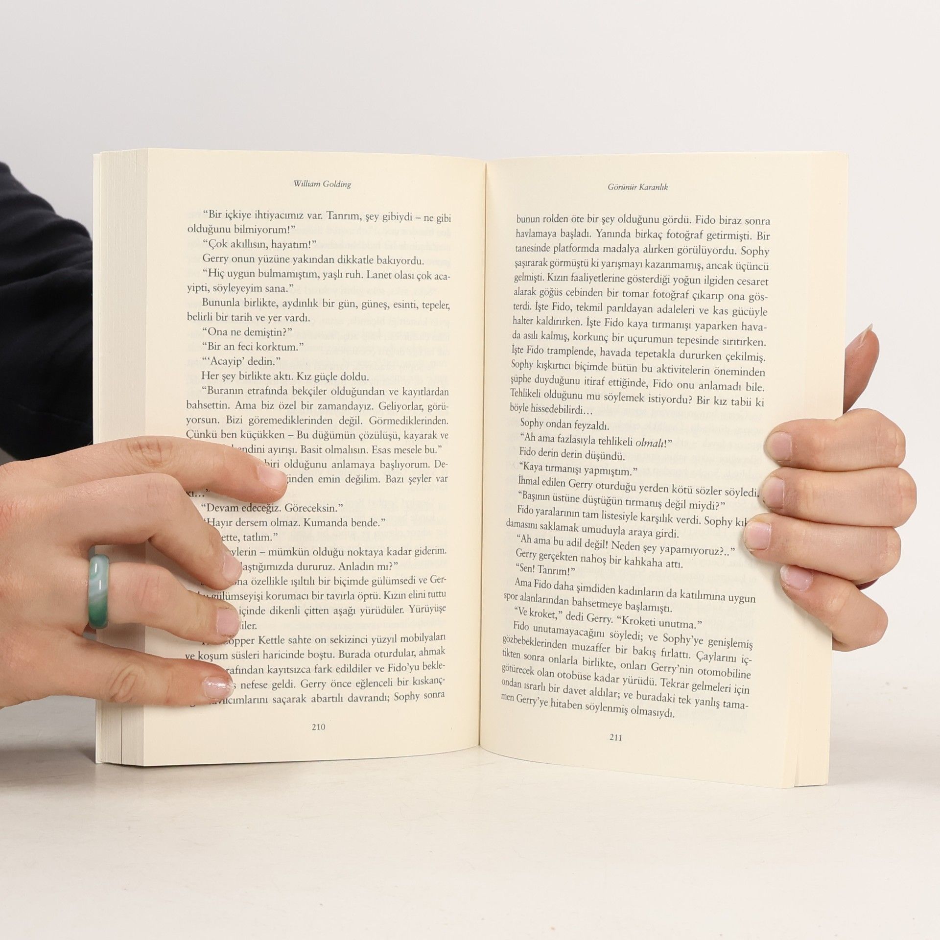 William Golding Modern Klasikler Dizisi - 106: Görünür Karanlık - 6. basım