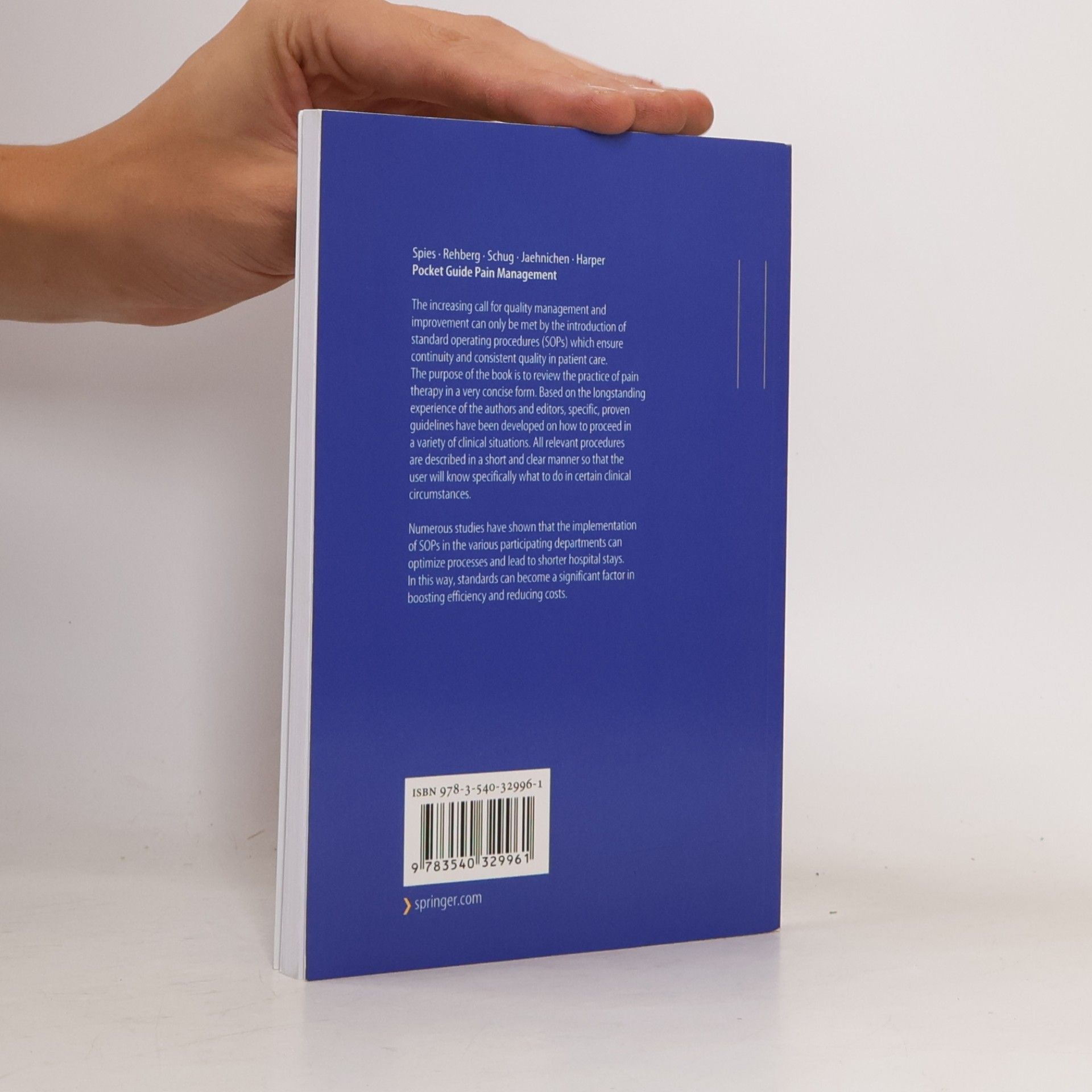 Gunnar Jaehnichen Pocket Guide Pain Management