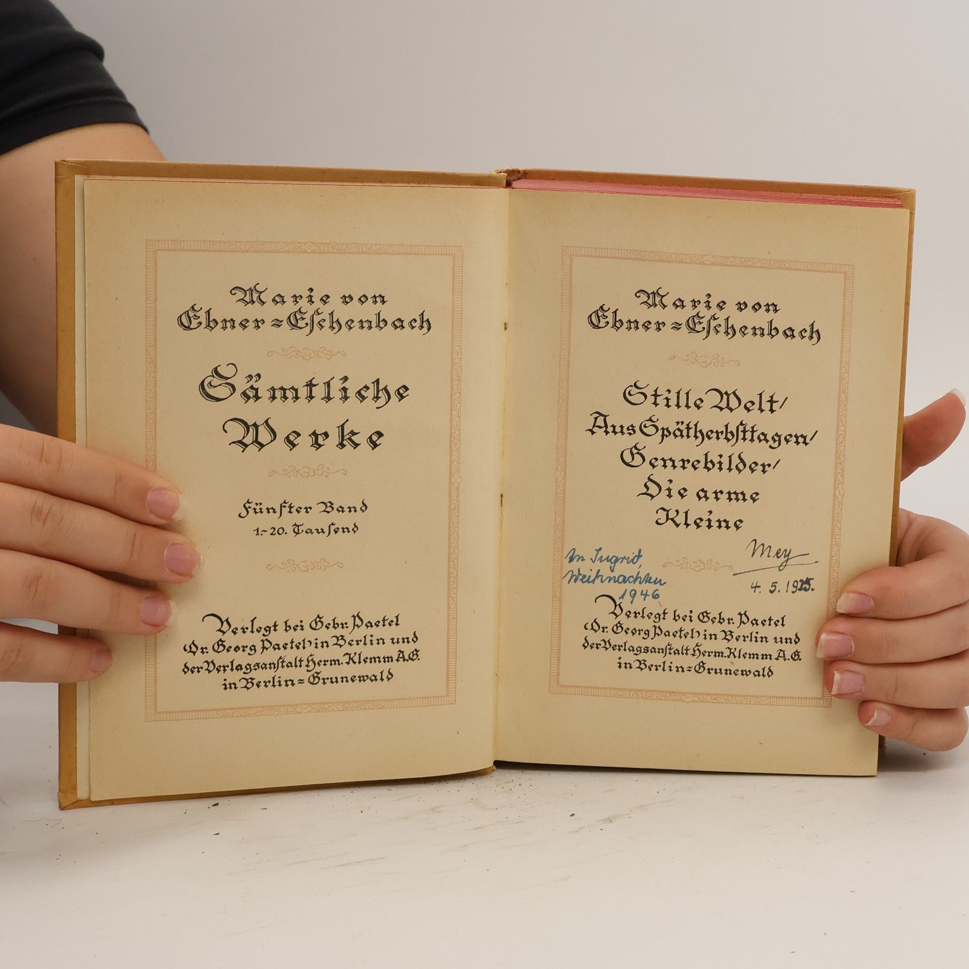 Marie von Ebner-Eschenbach Sämtliche Werke 5