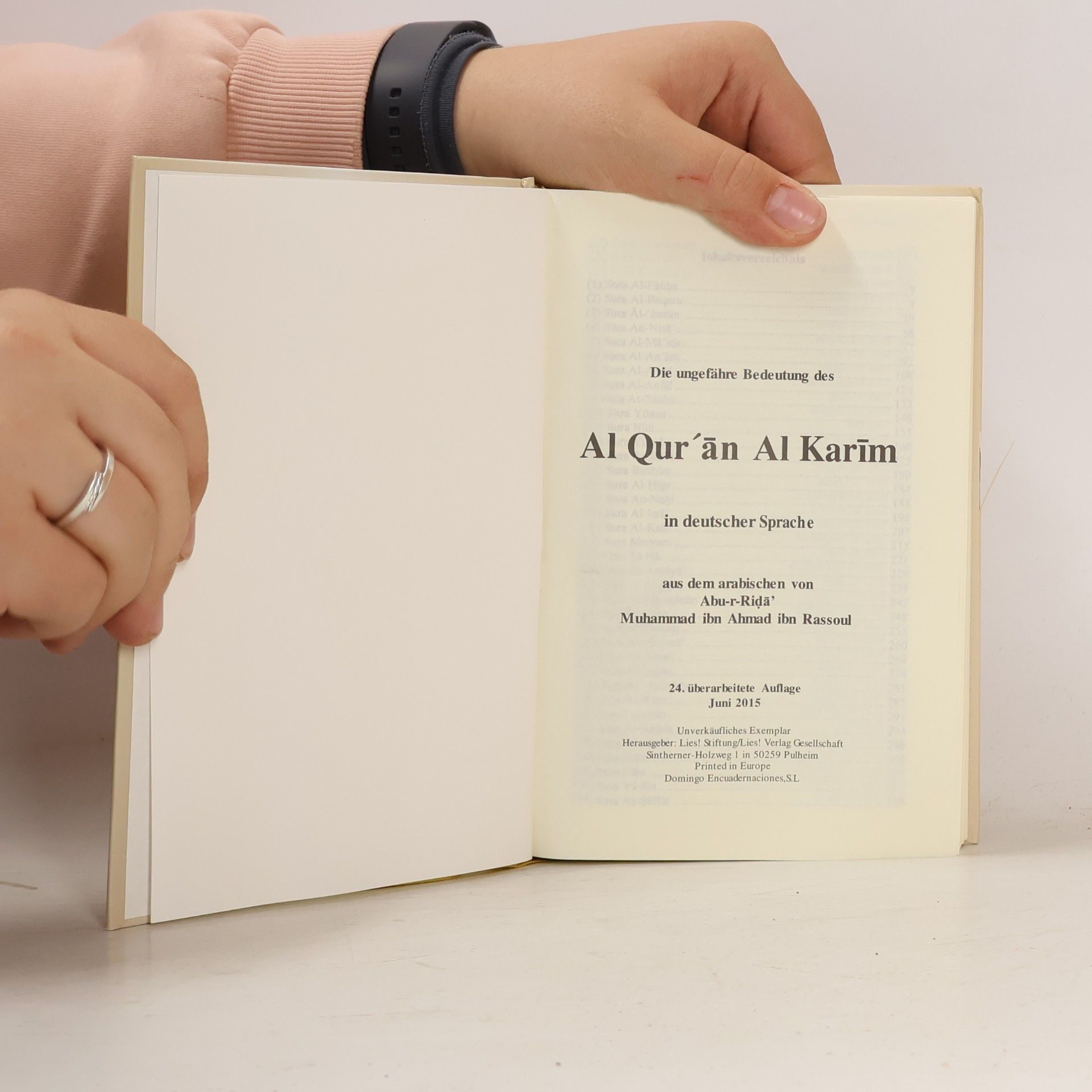 Various authors Der edle Qur'an