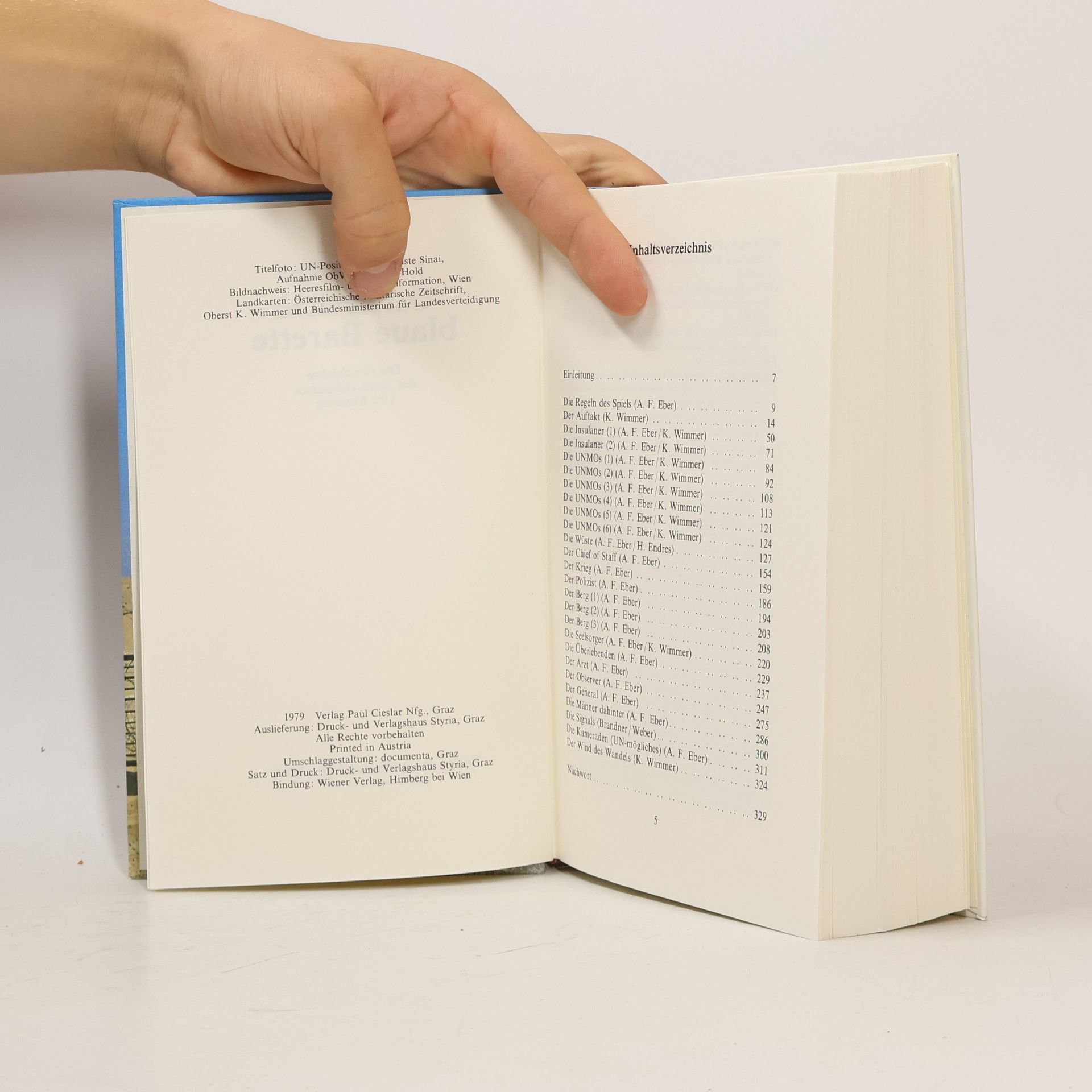K. Wimmer Österreichs blaue Barette