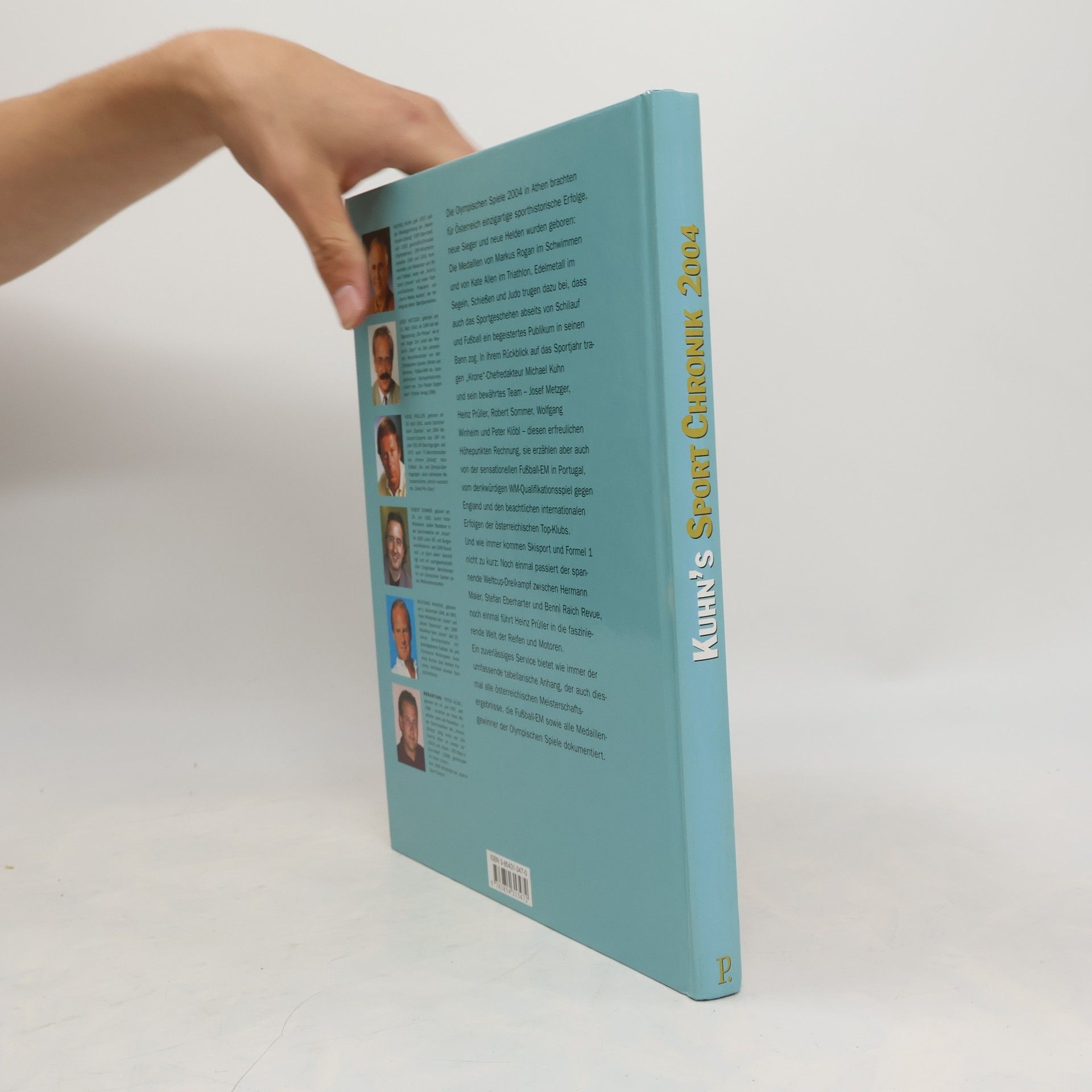 Michael Kühn Kuhn's Sport Chronik 2004. Das offizielle Jahrbuch der Österreichischen Sporthilfe