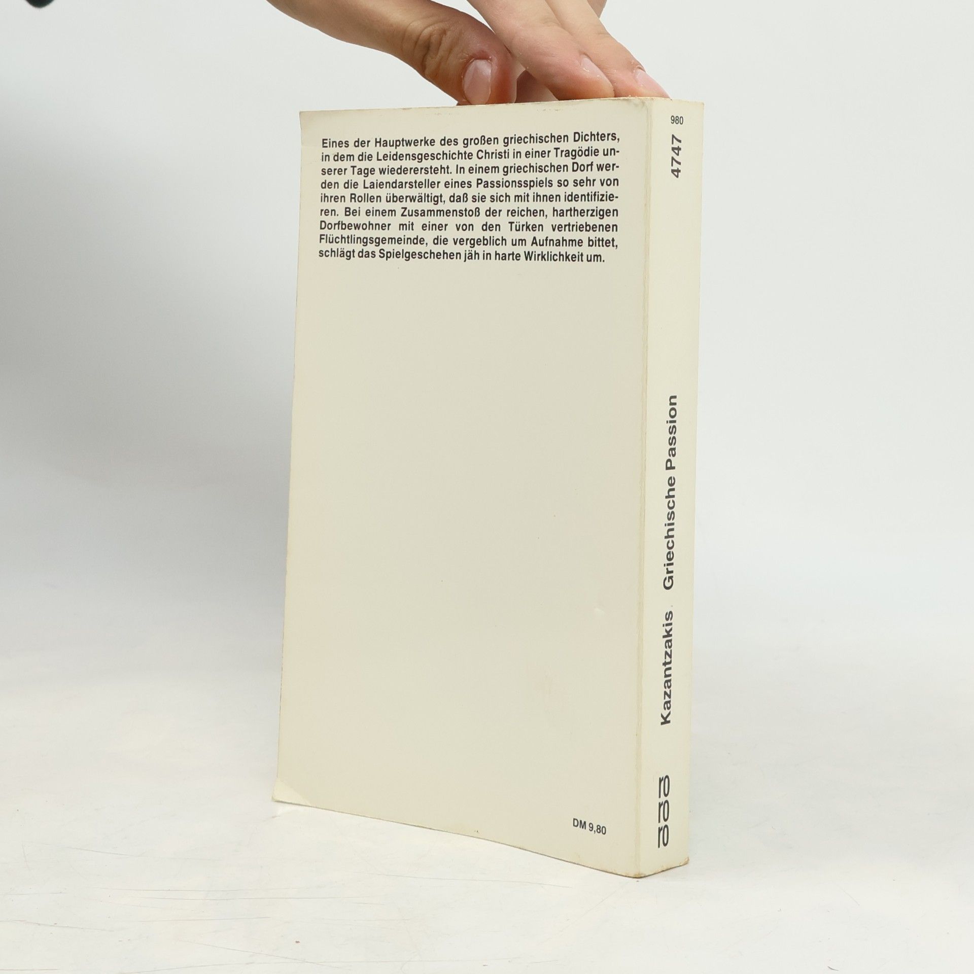 Nikos Kazantzakis Griechische Passion