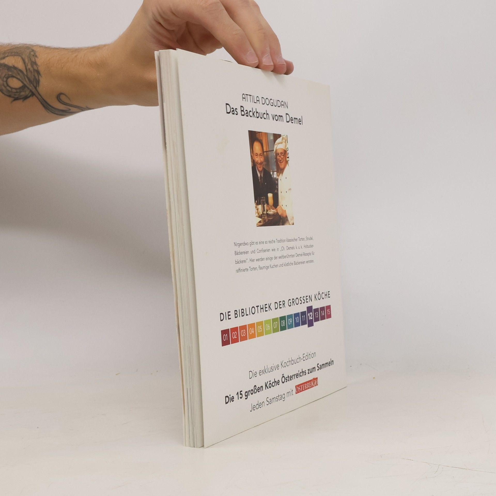 Attila Dogudan Das Backbuch vom Demel 12.