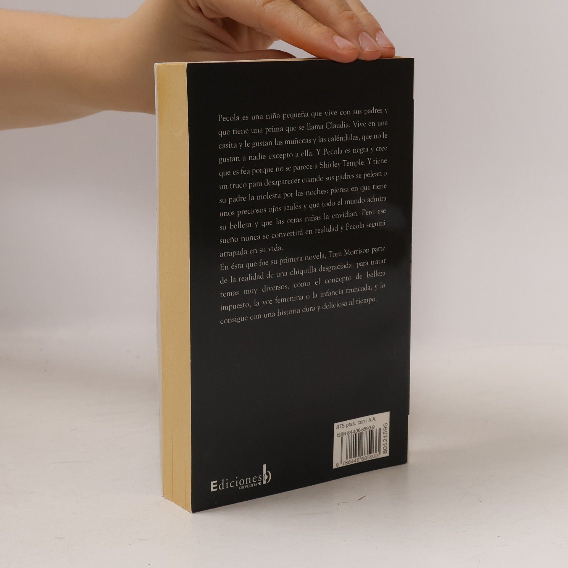 Toni Morrison Istorio barregarriak: Ojos azules
