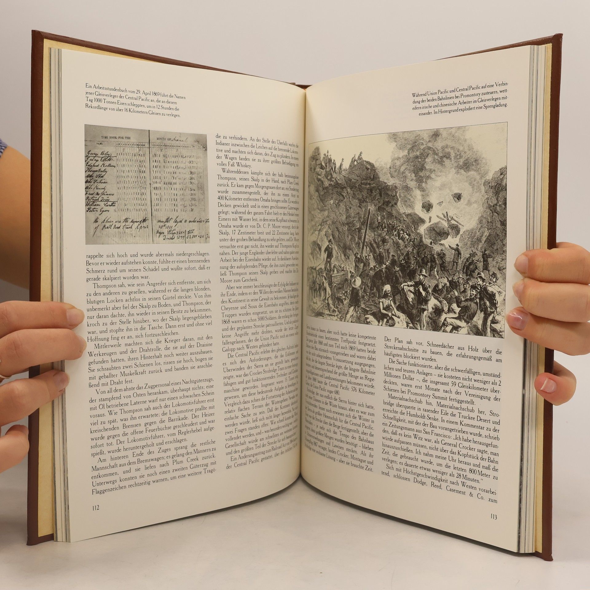 Various authors Der wilde Westen. Der Bau der Eisenbahnen