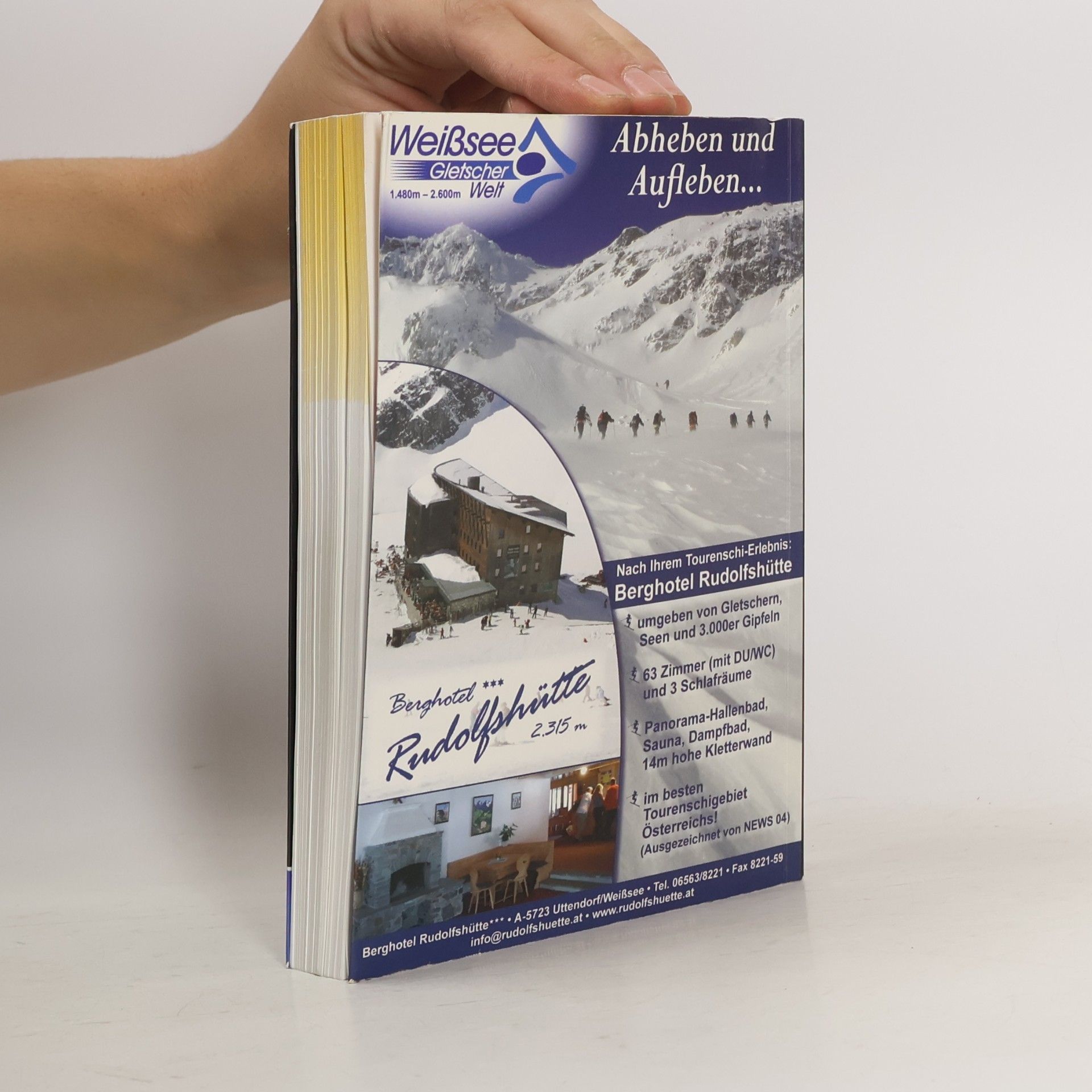 Rudi Weiß Schitourenatlas Österreich West