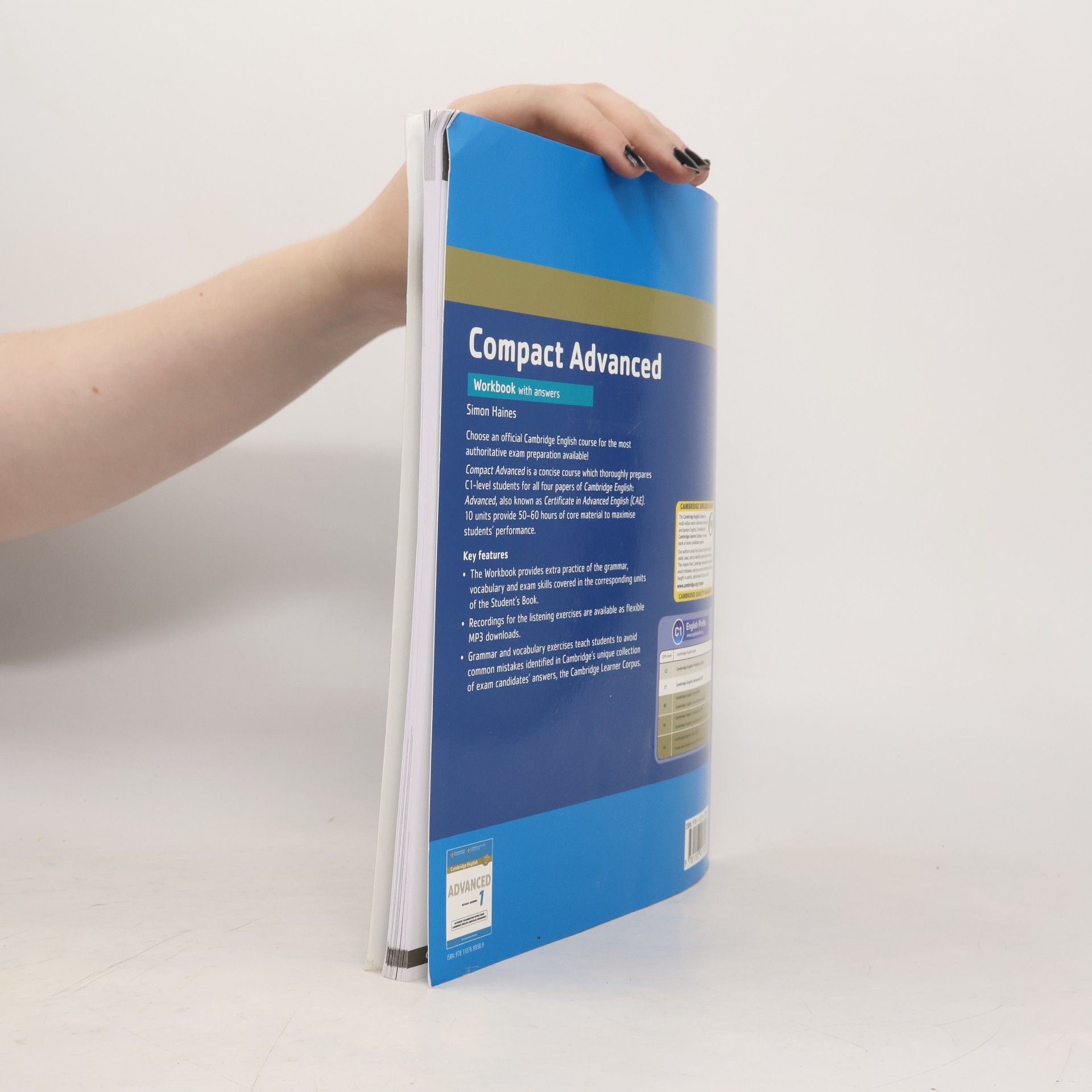 Simon Haines Compact advanced. Workbook with answers