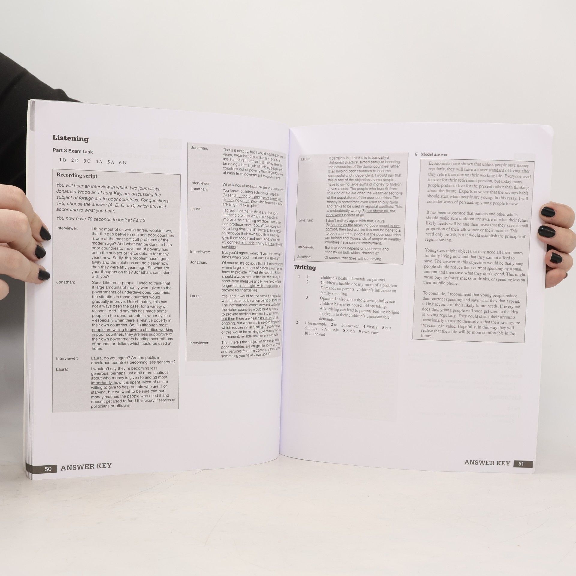 Simon Haines Compact advanced. Workbook with answers