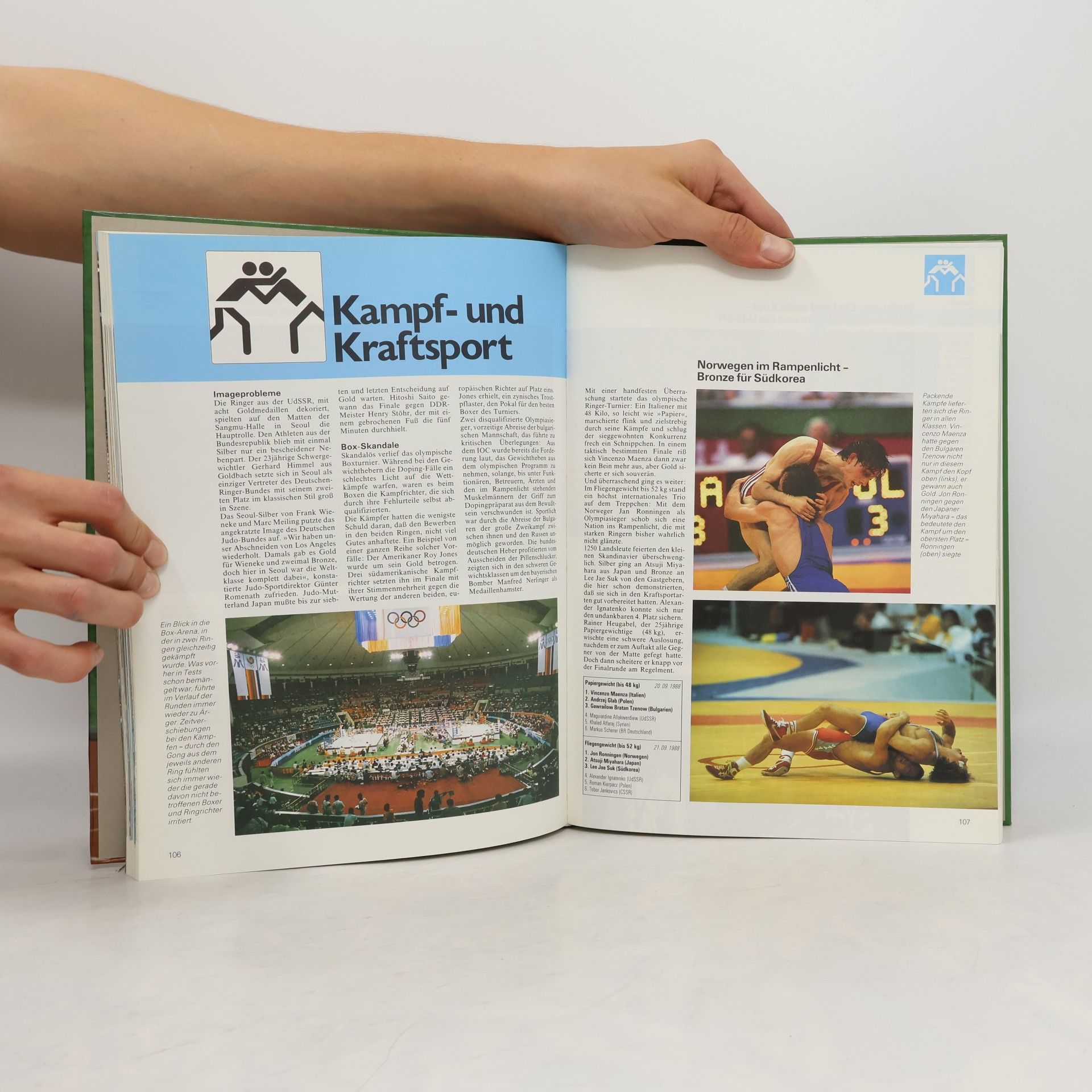 Dieter Kürten Olympische Spiele 1988