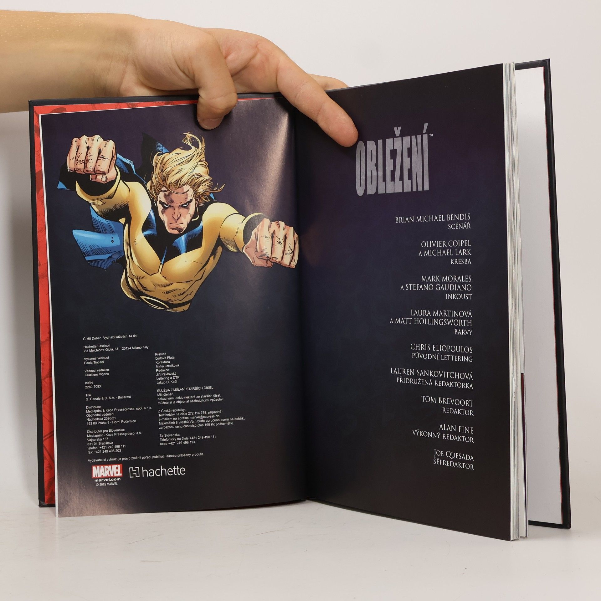 Brian Michael Bendis Ultimátní komiksový komplet 59. Obležení