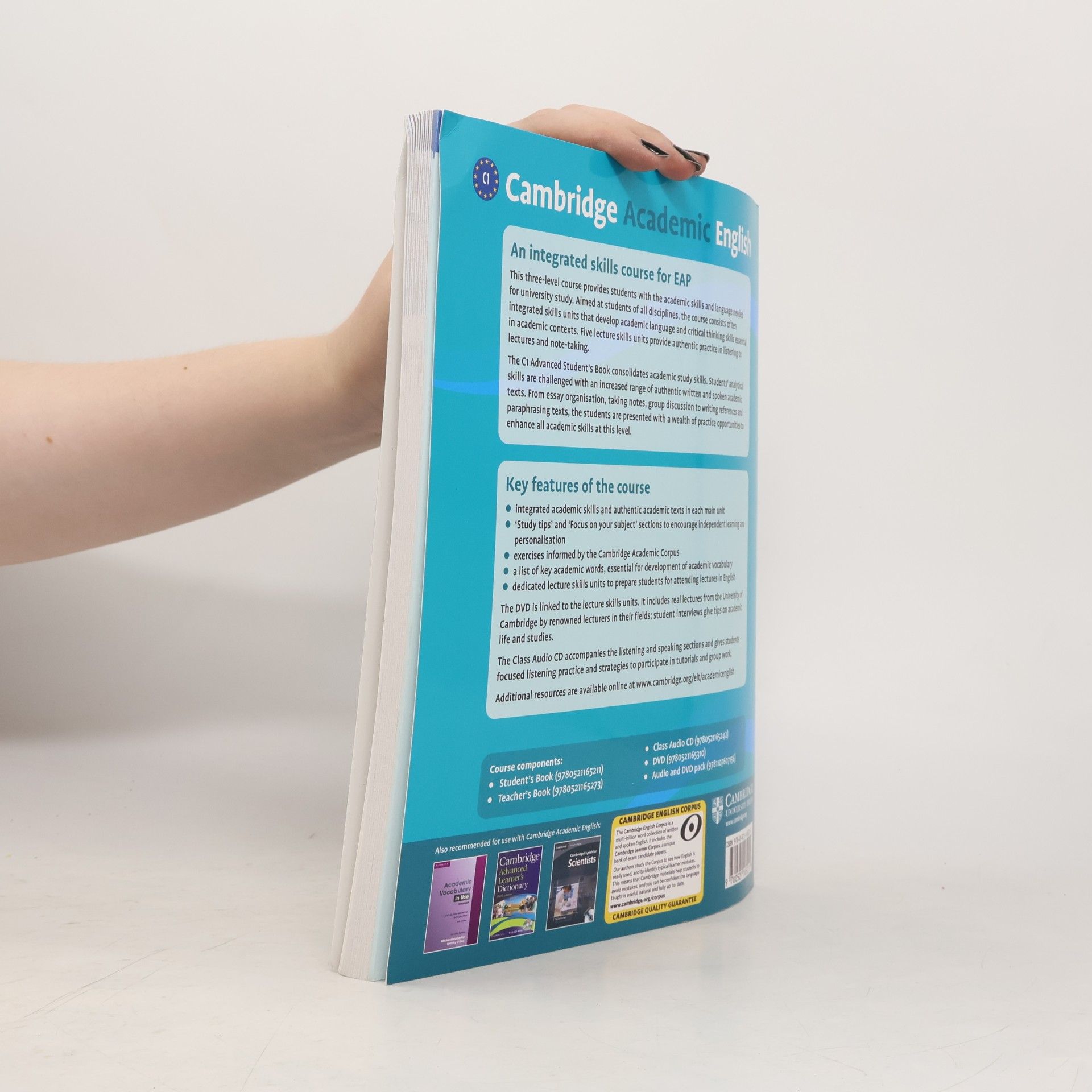 Martin Hewings Cambridge Academic English : An Integrated Skills Course for EAP Advanced - Student's Book