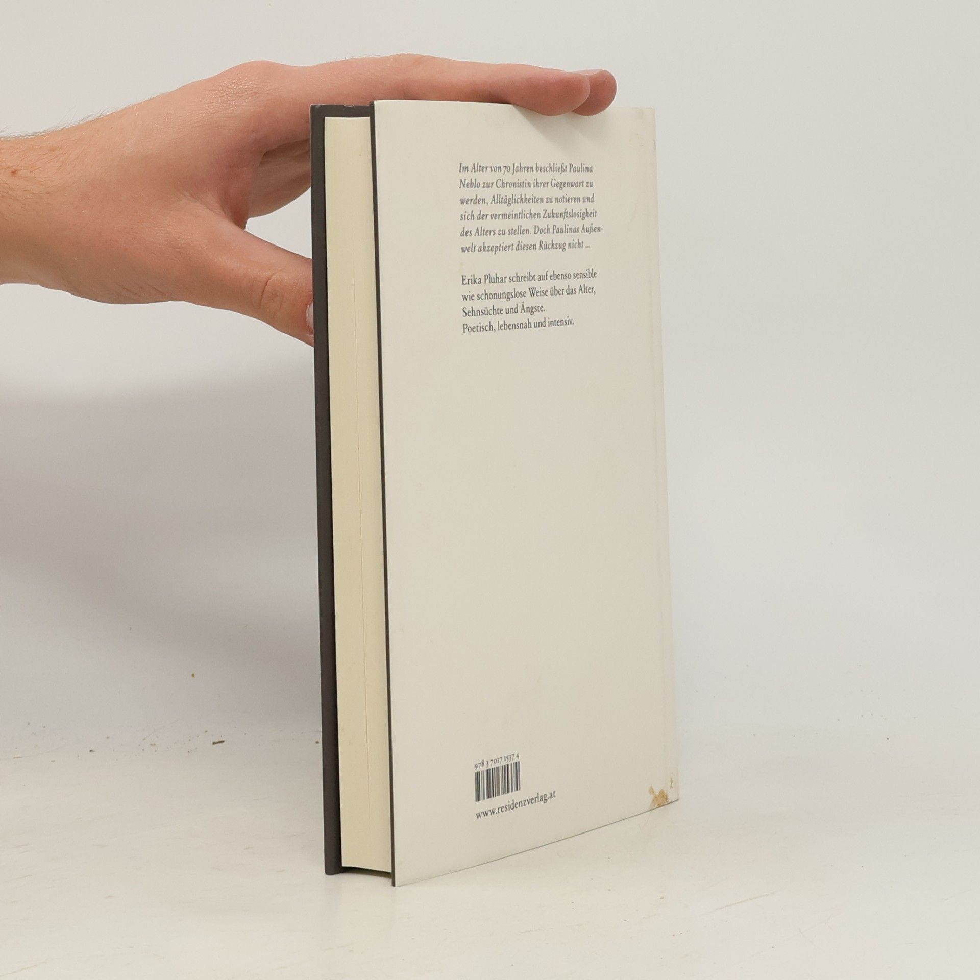 Erika Pluhar Spätes Tagebuch