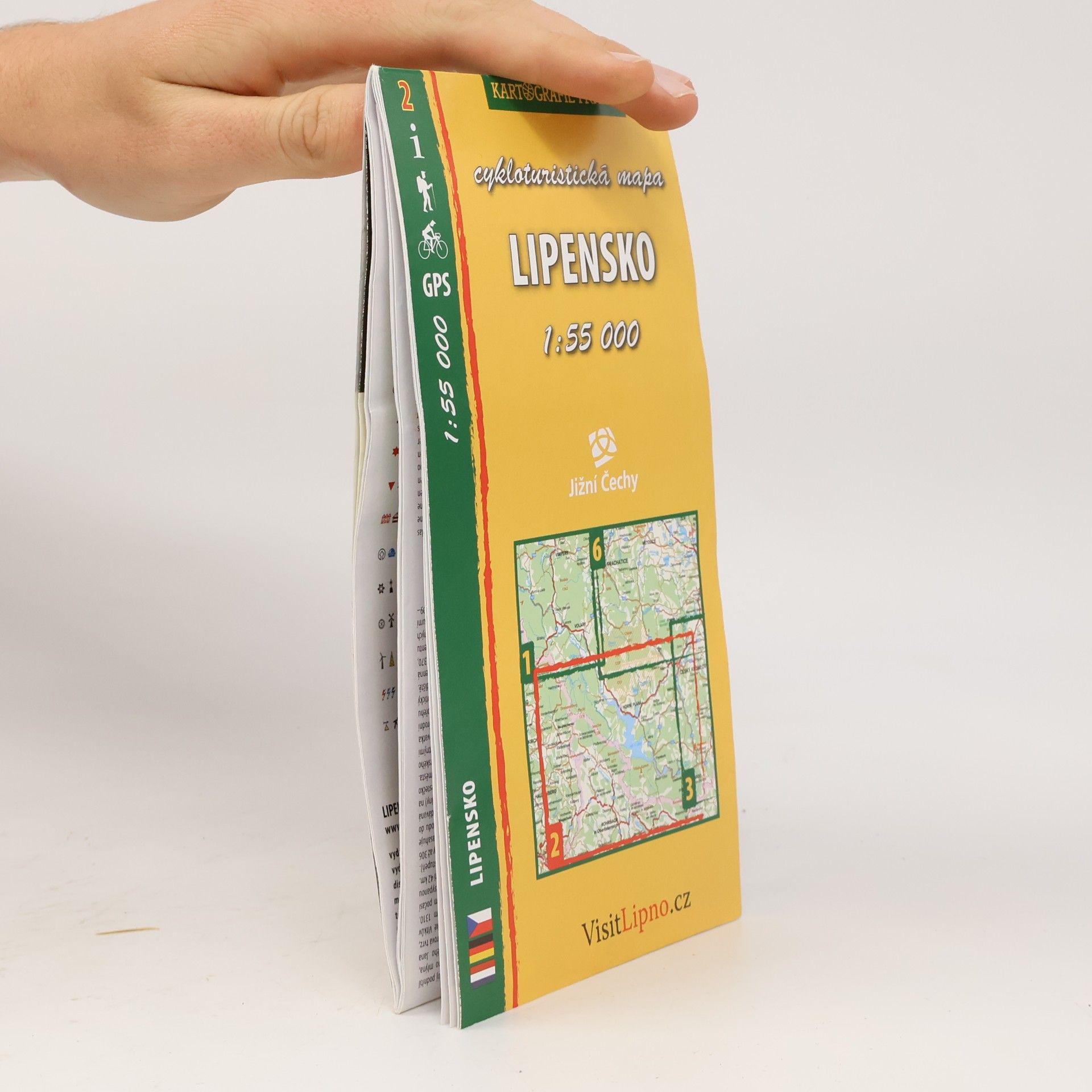 Autorenkollektiv Lipensko - cykloturistická mapa č. 2 /1:55 000