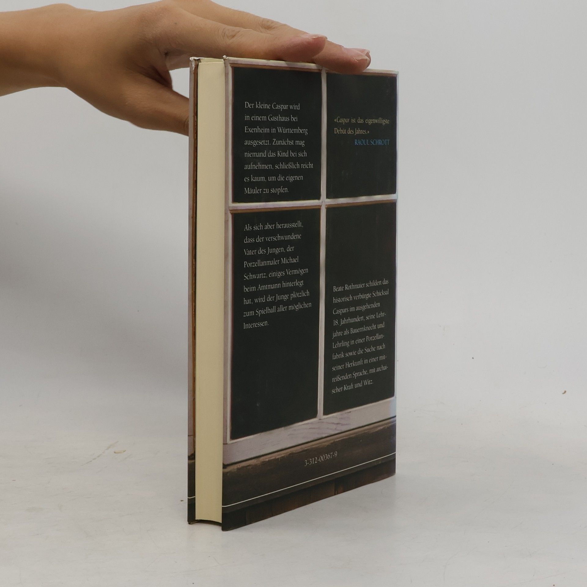 Beate Rothmaier Caspar. Roman. Ausgezeichnet mit dem Friedrich-Hölderlin-Förderpreis 2006