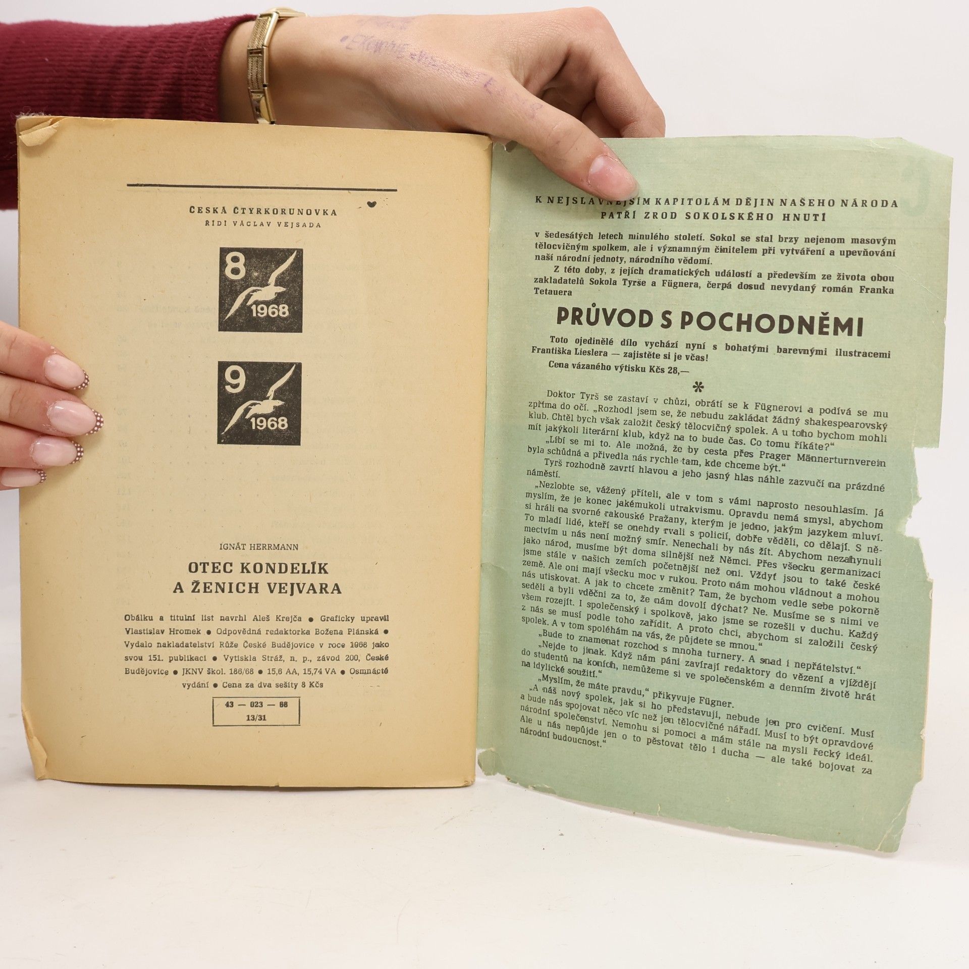 Ignát Herrmann Otec Kondelík a ženich Vejvara 2. díl