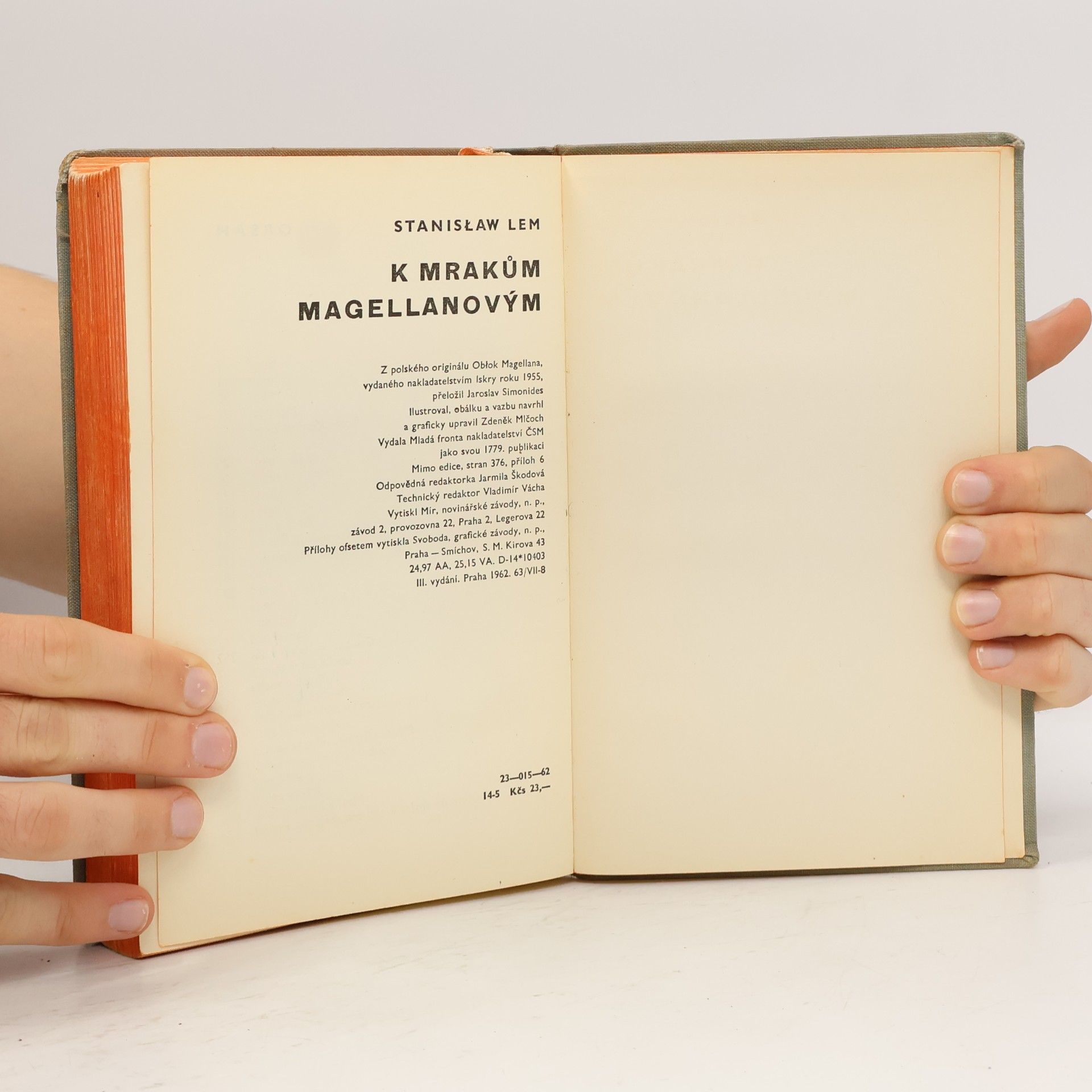 Stanisław Lem K mrakům Magellanovým