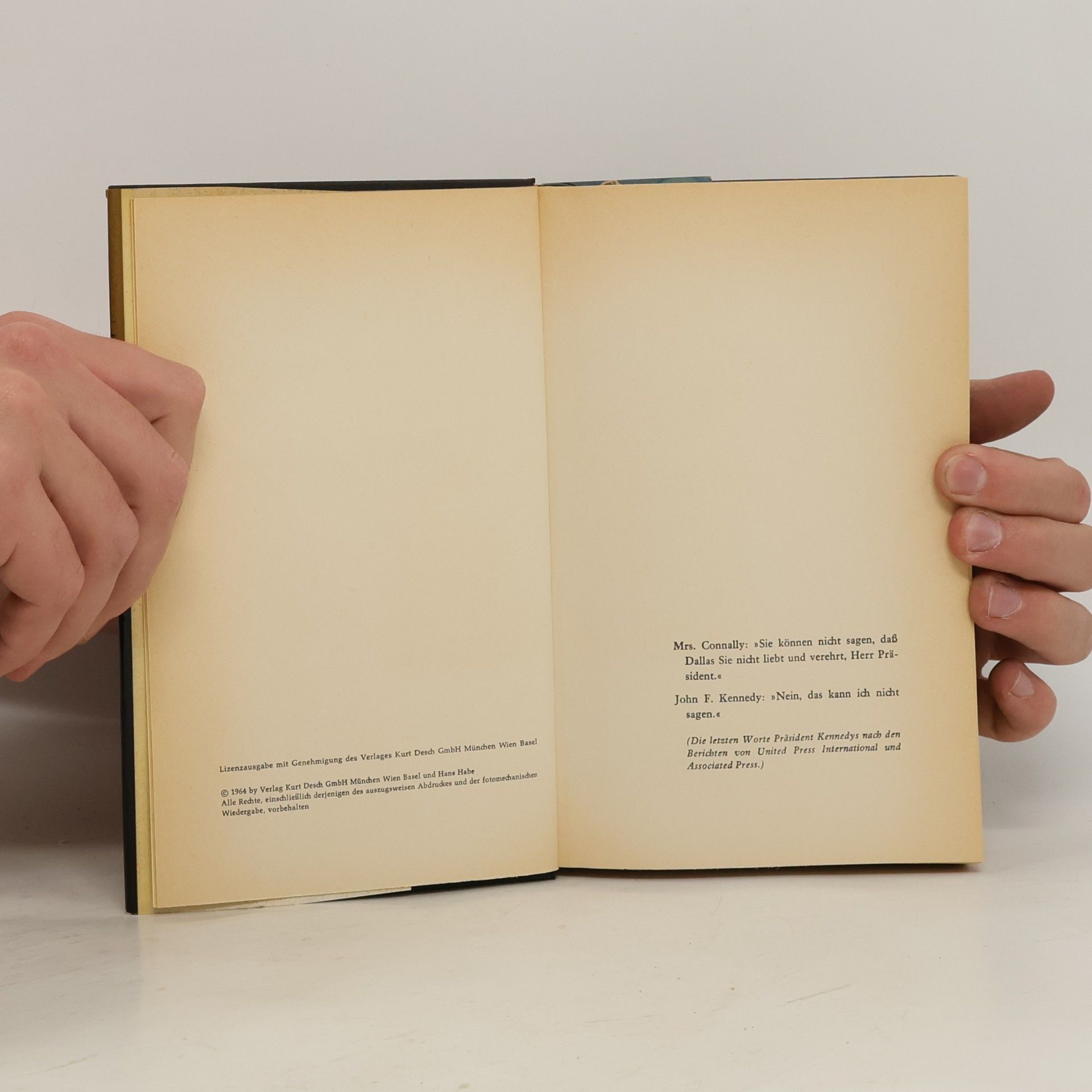 Hans Habe Der Tod in Texas
