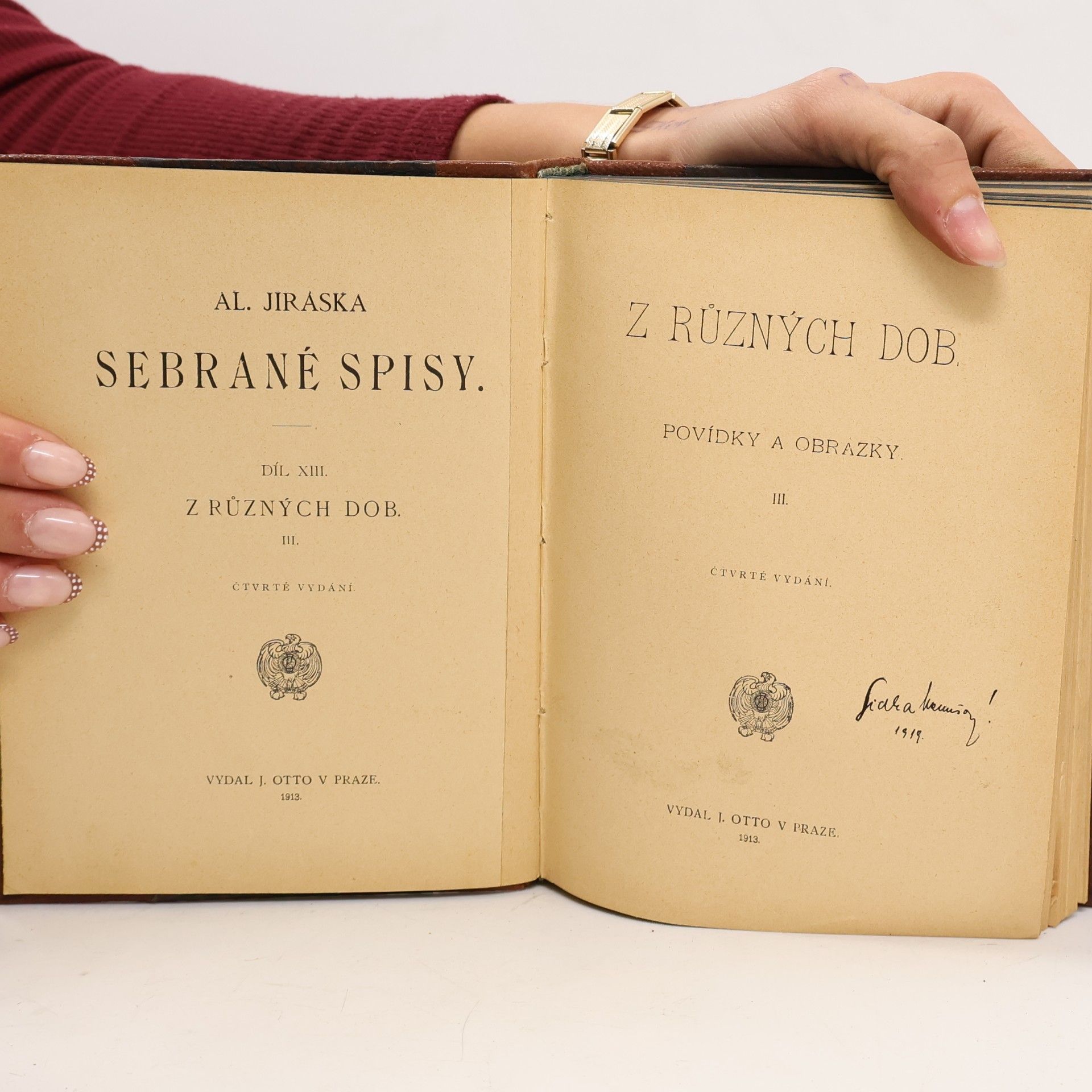 Alois Jirásek Sebrané spisy XIII. Z různých dob III.