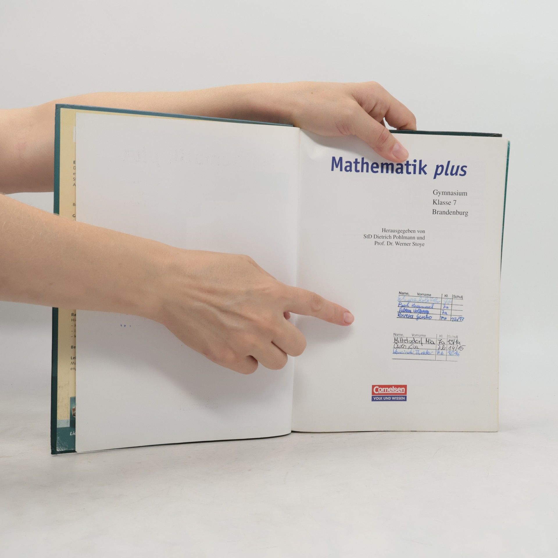 Dietrich Pohlmann Klasse 7, Schülerbuch
