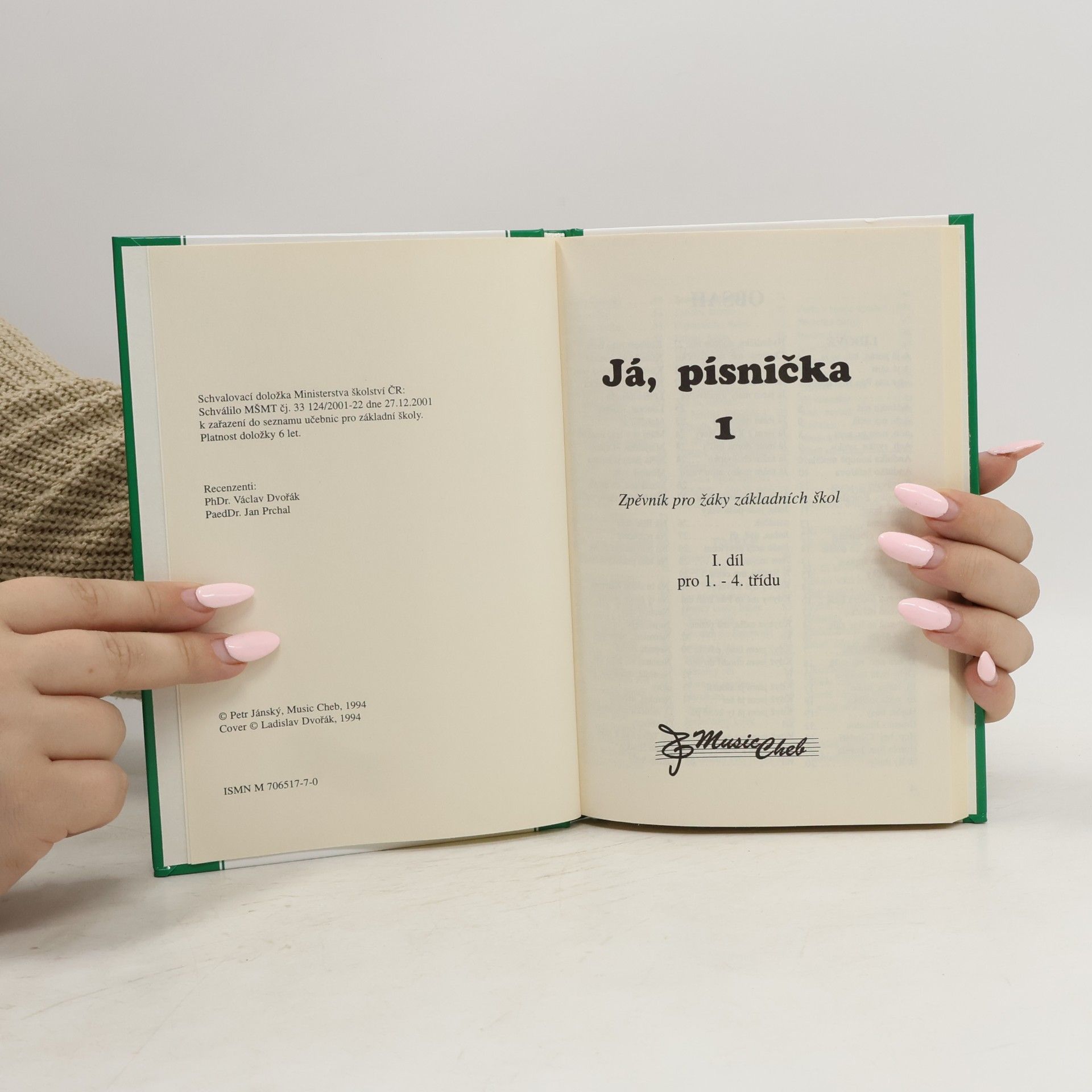 Various authors Já, písnička - Zelená