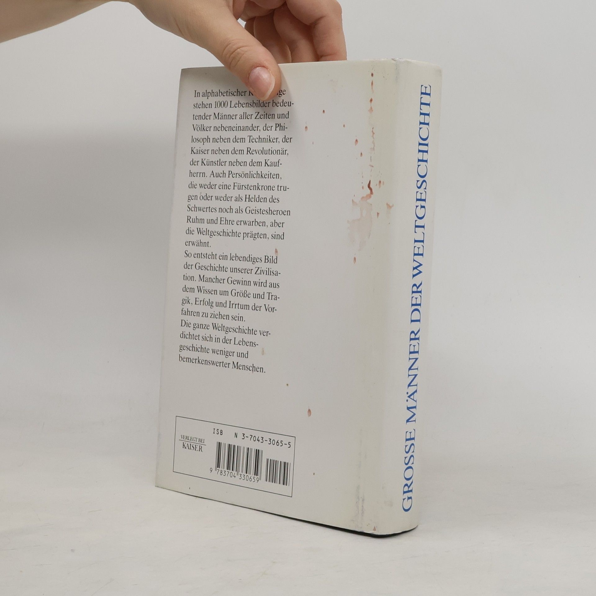 Quirin Engasser Grosse Männer der Weltgeschichte. Tausend Biographien in Wort und Bild.