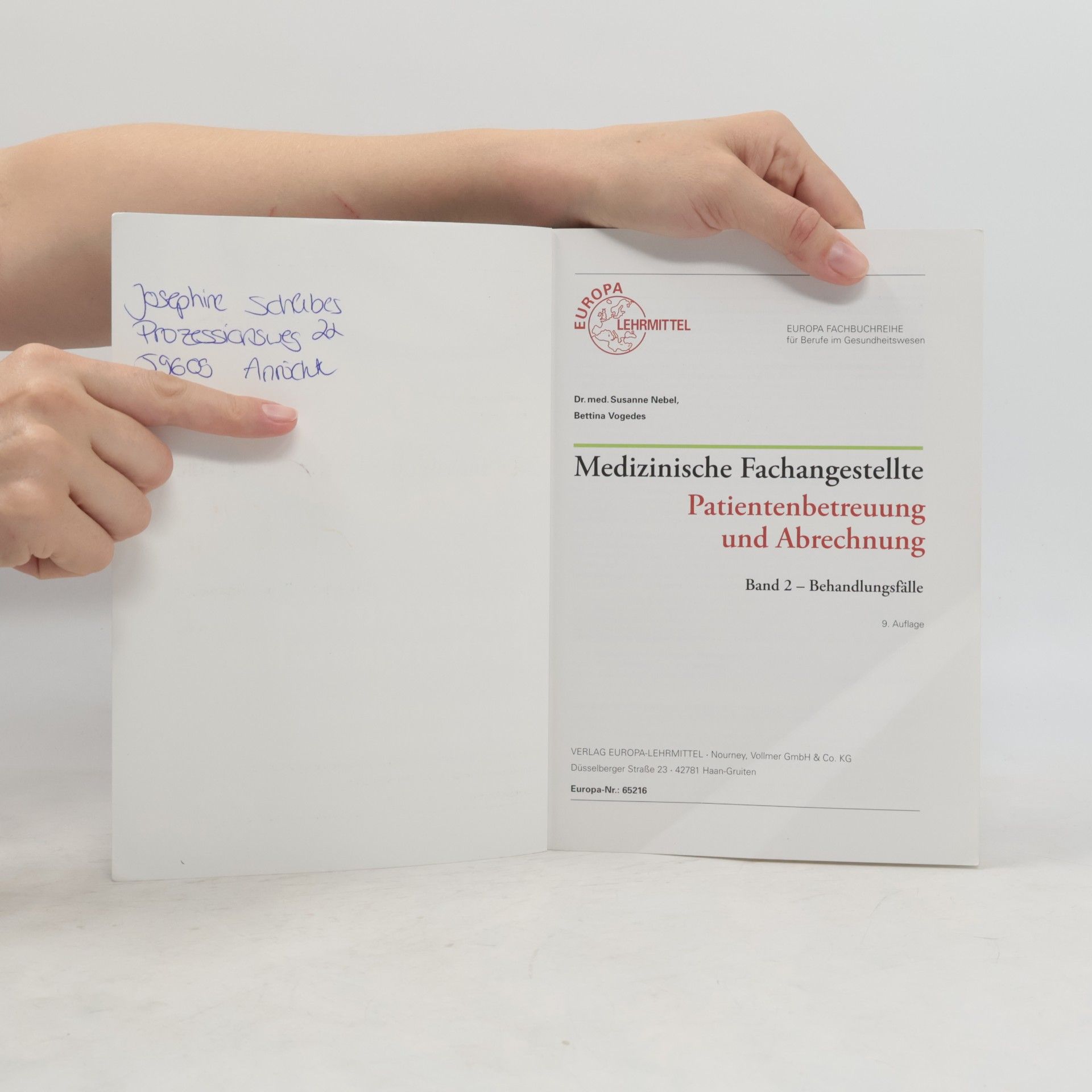 Medizinische Fachangestellte - Patientenbetreuung und Abrechnung