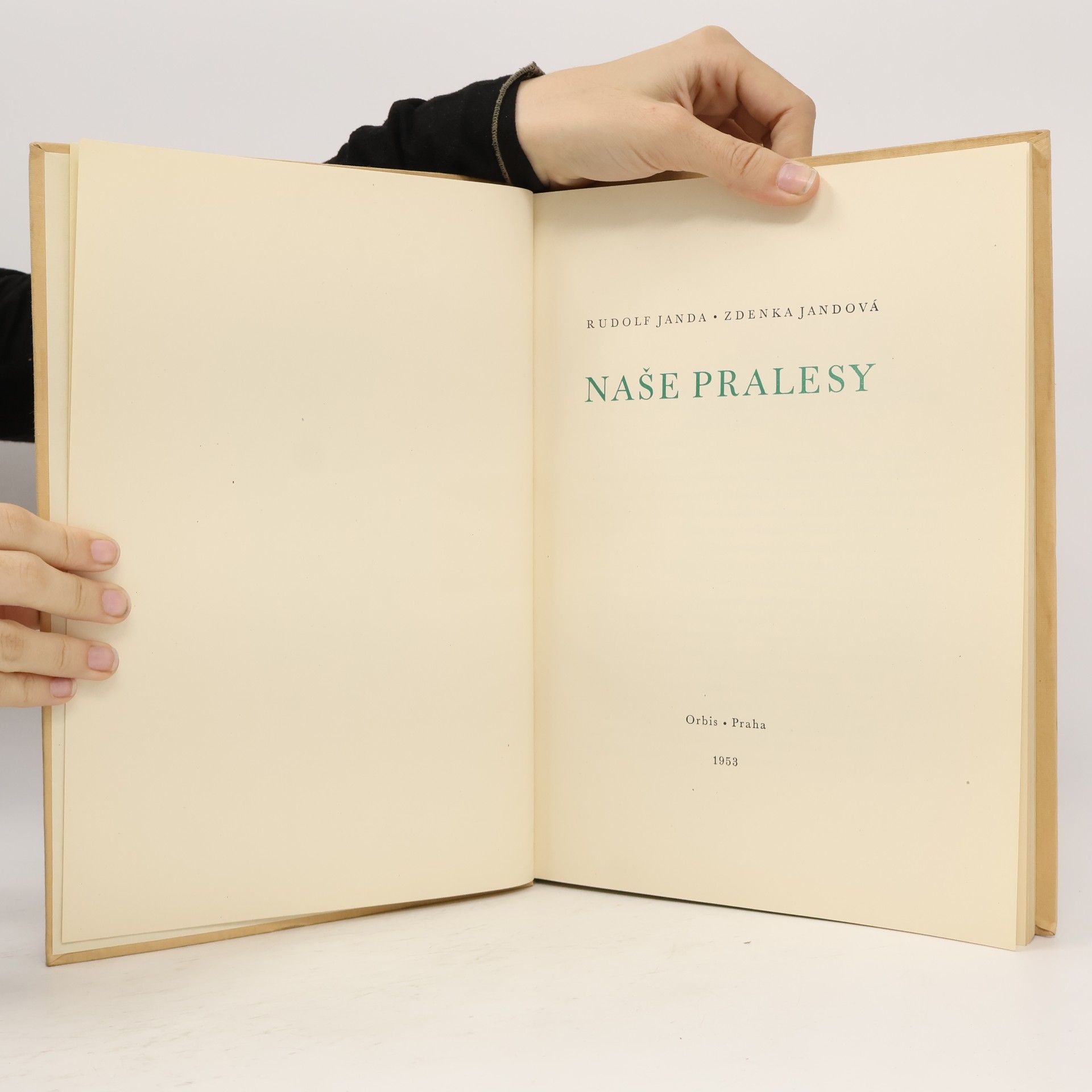 Rudolf Janda Naše pralesy