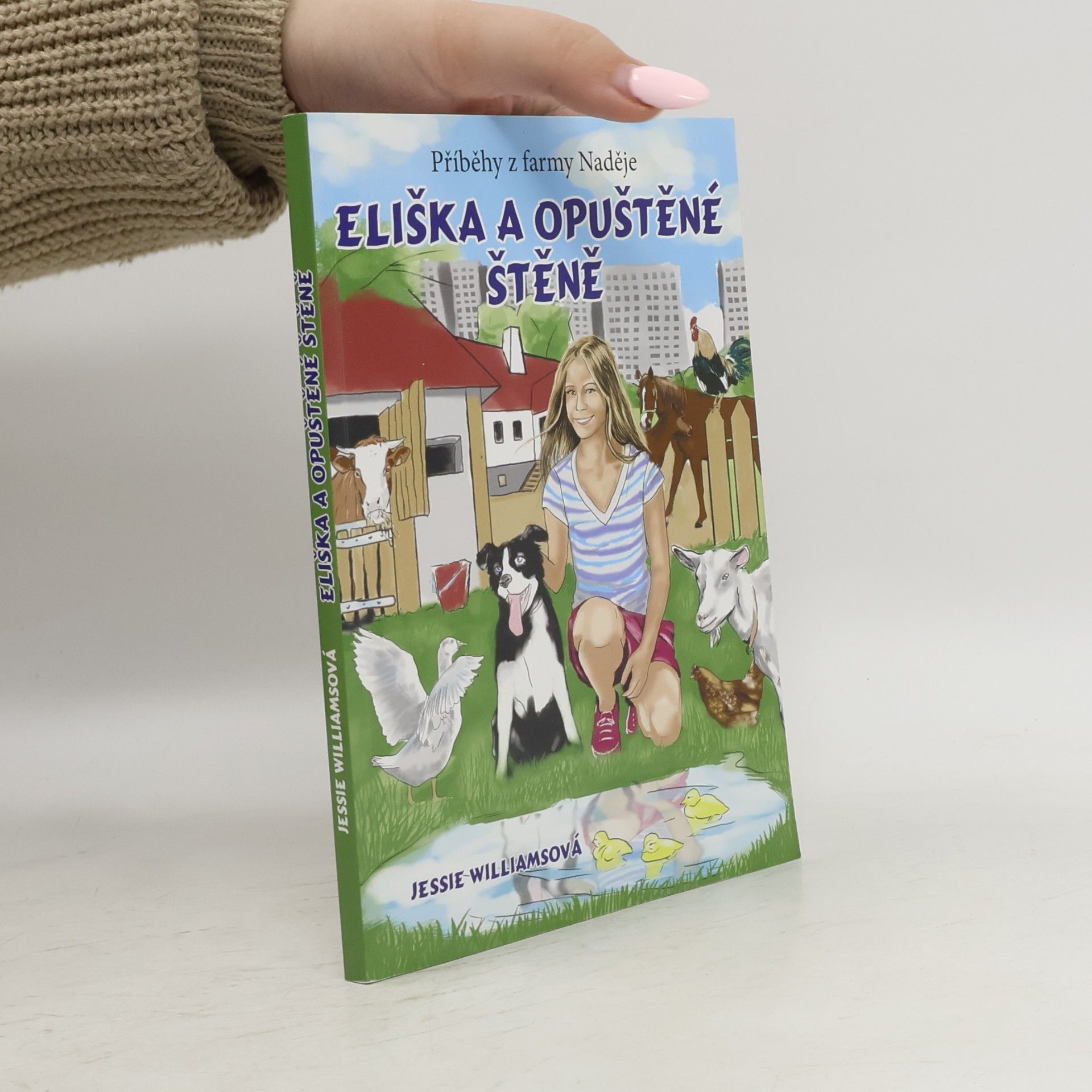 Eliška a opuštěné štěně